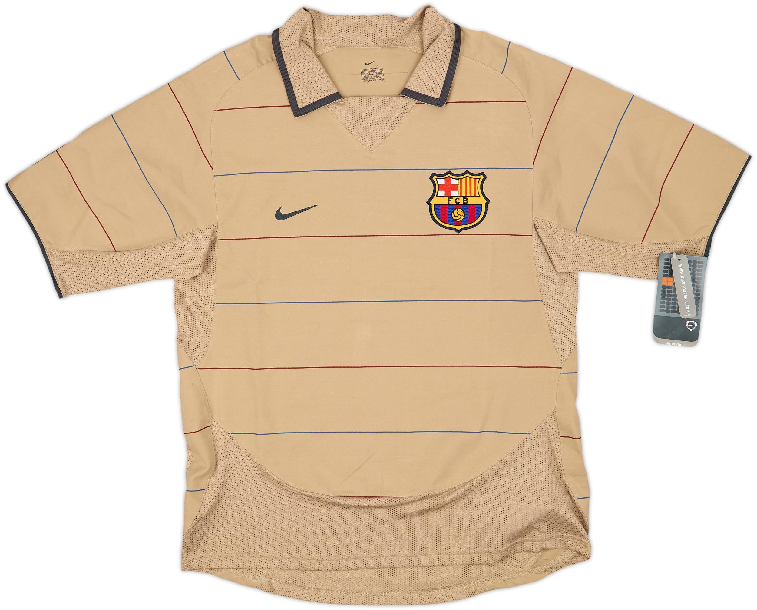2003-05 Barcelona Away Shirt Ronaldinho #10 (S)
