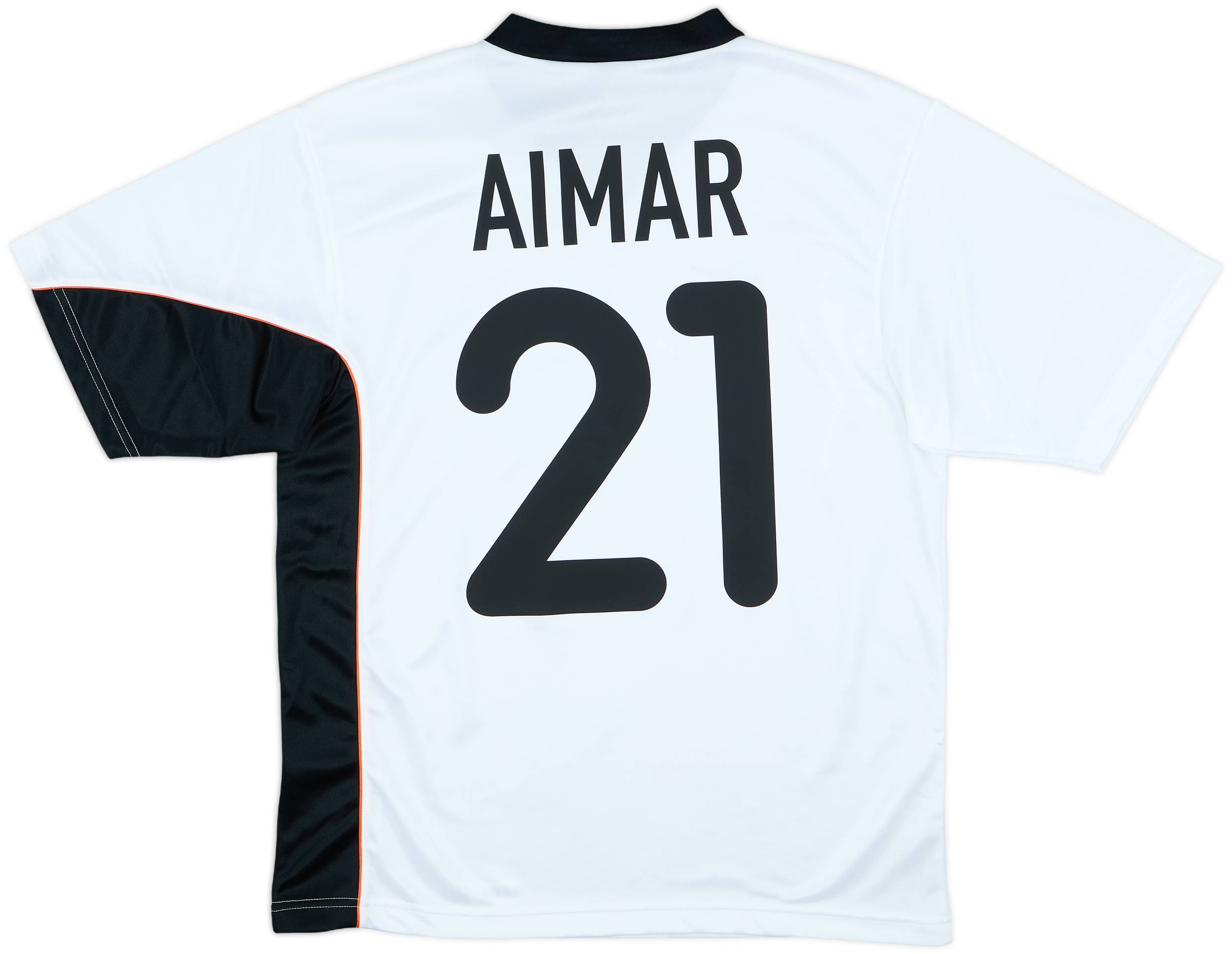 2001-02 Valencia Basic Home Shirt Aimar #21 (S)
