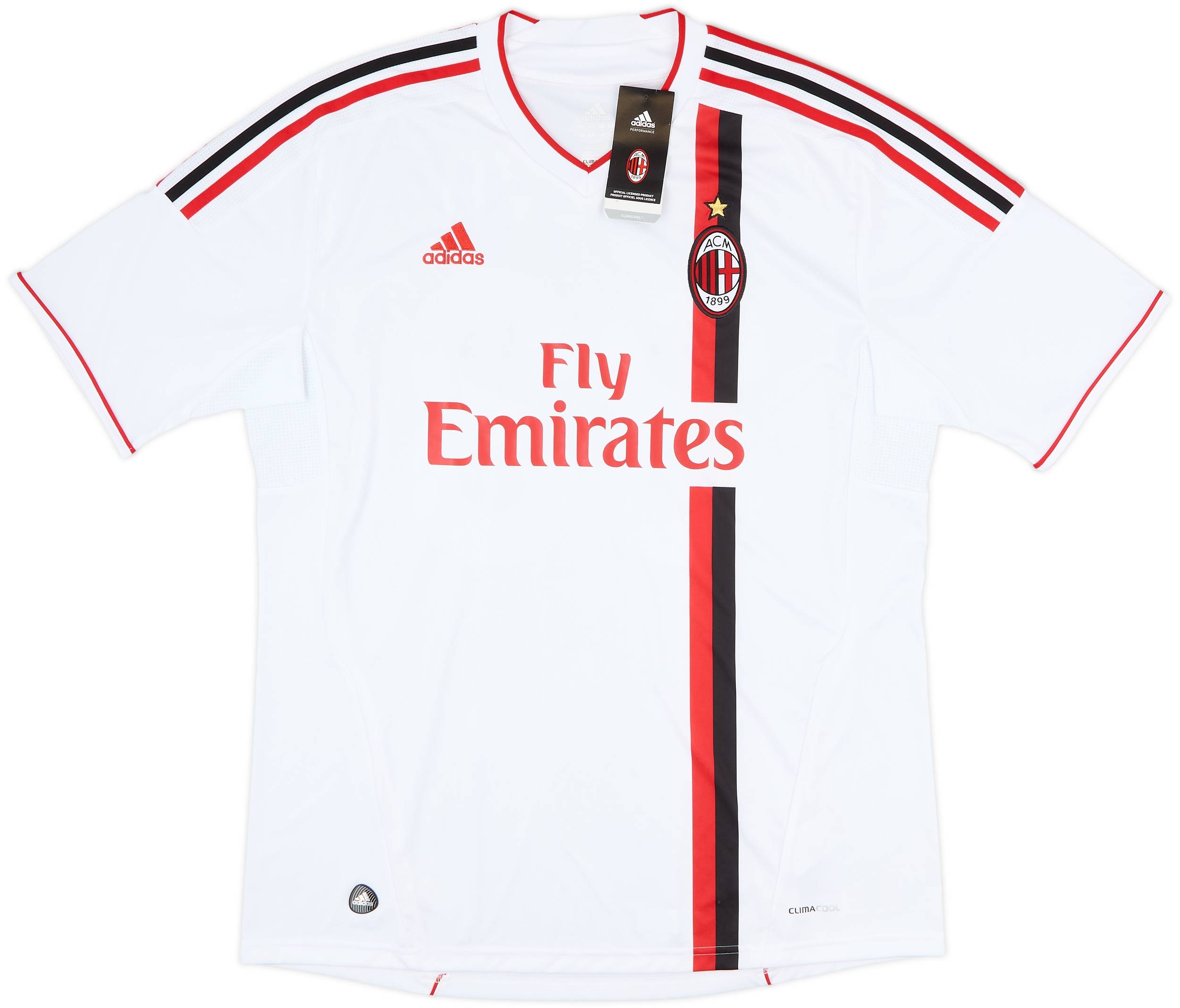 Adidas Thiago Silva Ac Milan Jersey 2011-12 AC Milan Away Shirt