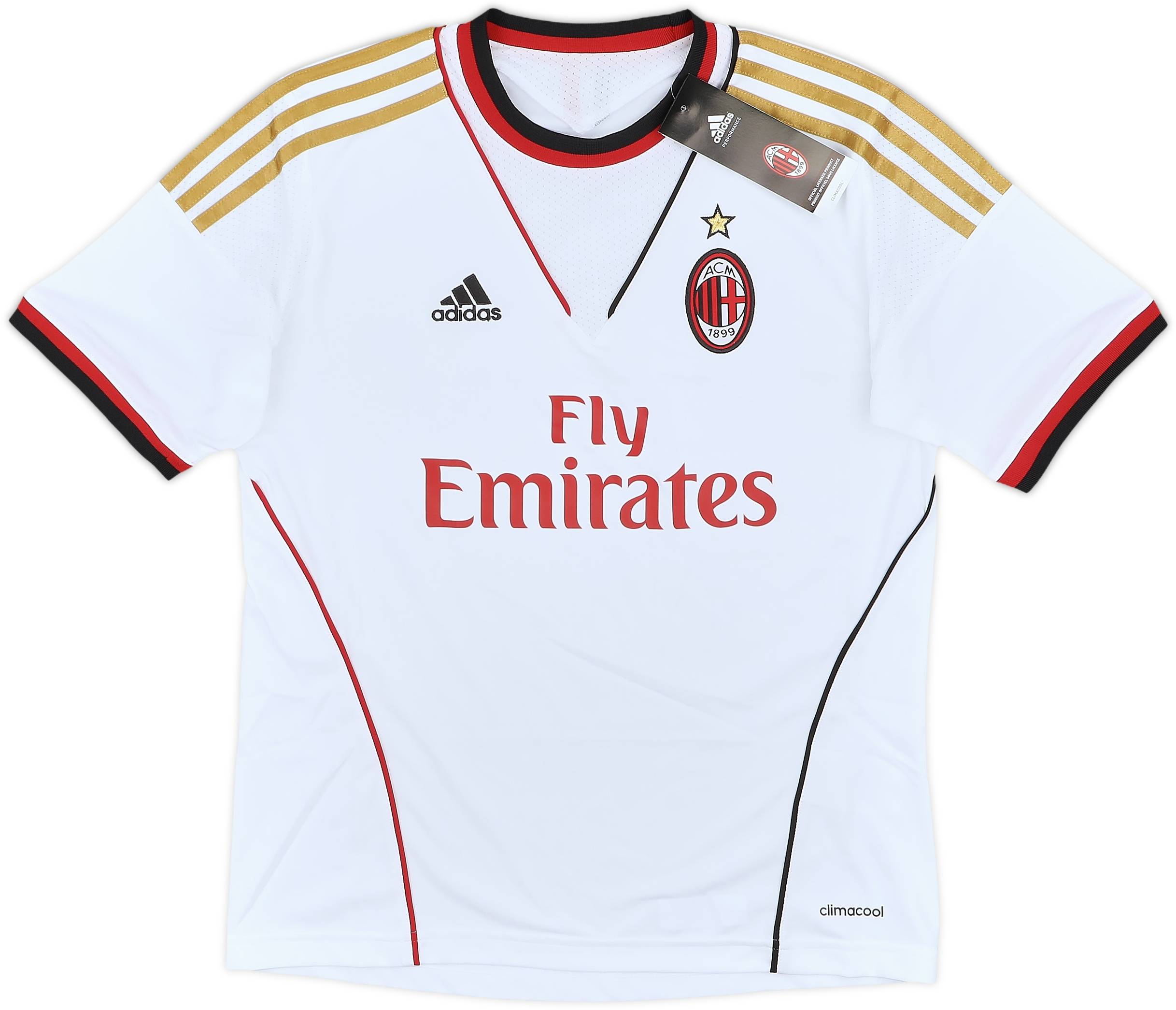 adidas AC MILAN 2013/14 Away ACミラン　アウェイ 2013-14 AC Milan Away Shirt (M.Boys)
