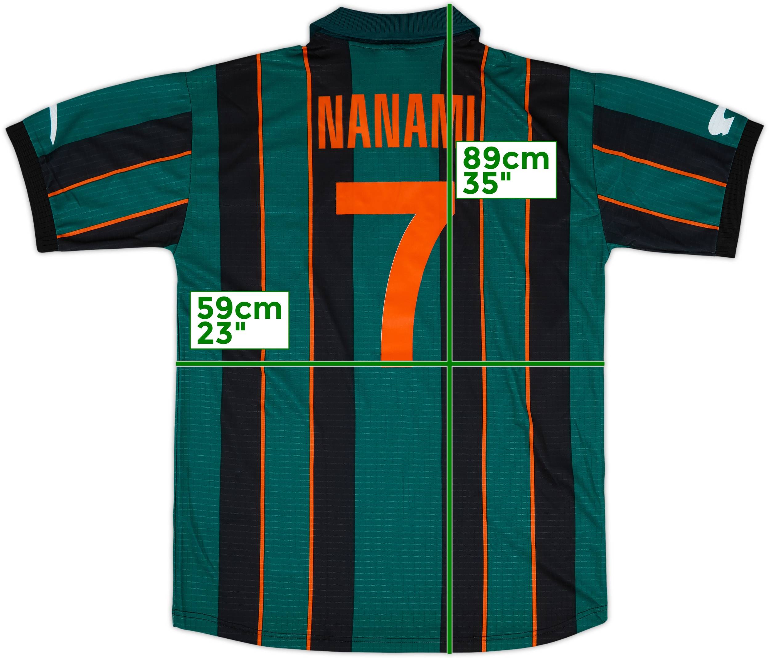 新*5様 【正規品】ベネツィア　1999/2000 ユニフォーム 1999-00 Venezia Home Shirt Nanami #7 (XL)