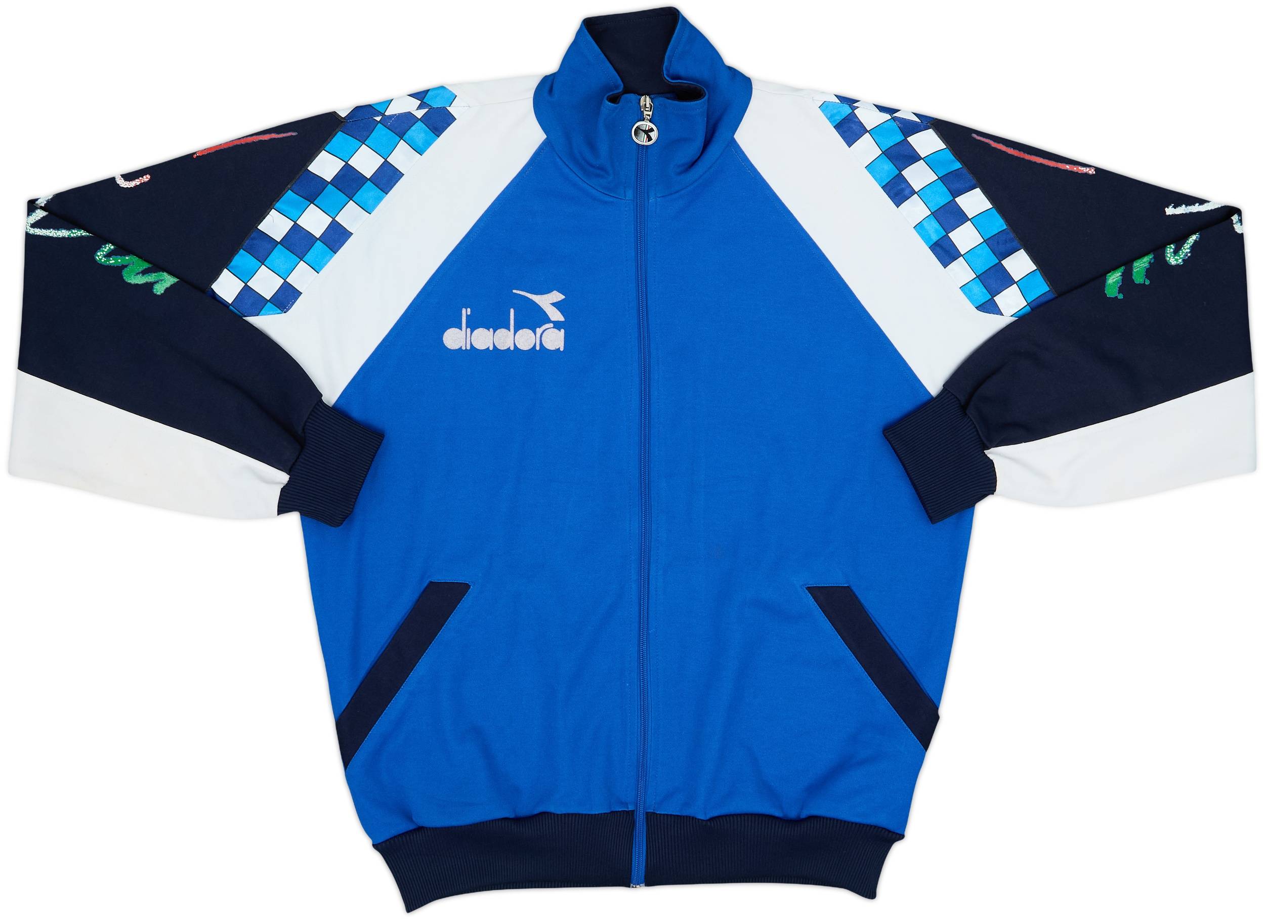 1990 Diadora Track Jacket (Italy) - 8/10 - (L)