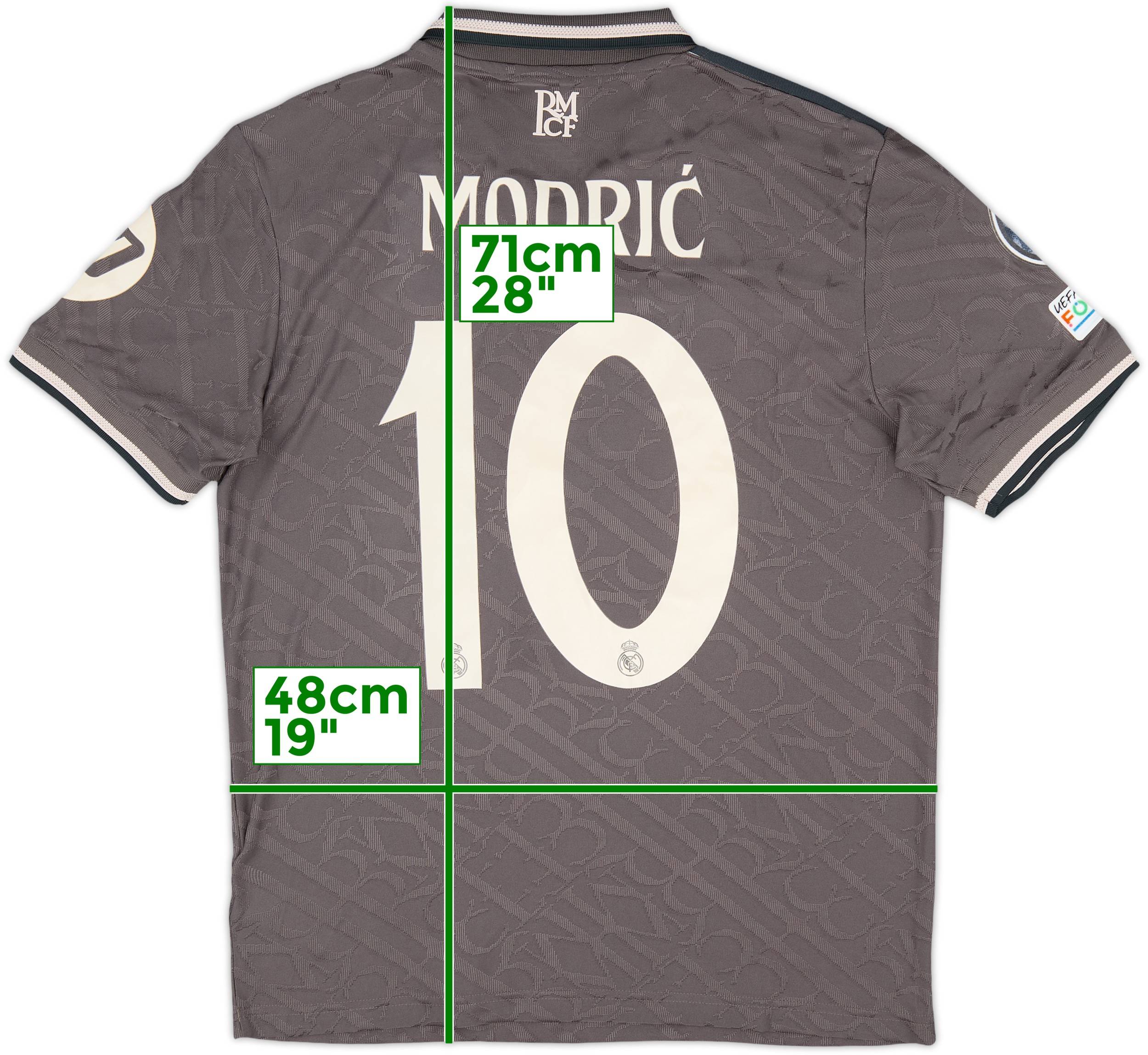 2024-25 Real Madrid Authentic Third Shirt Modric #10 (M)
