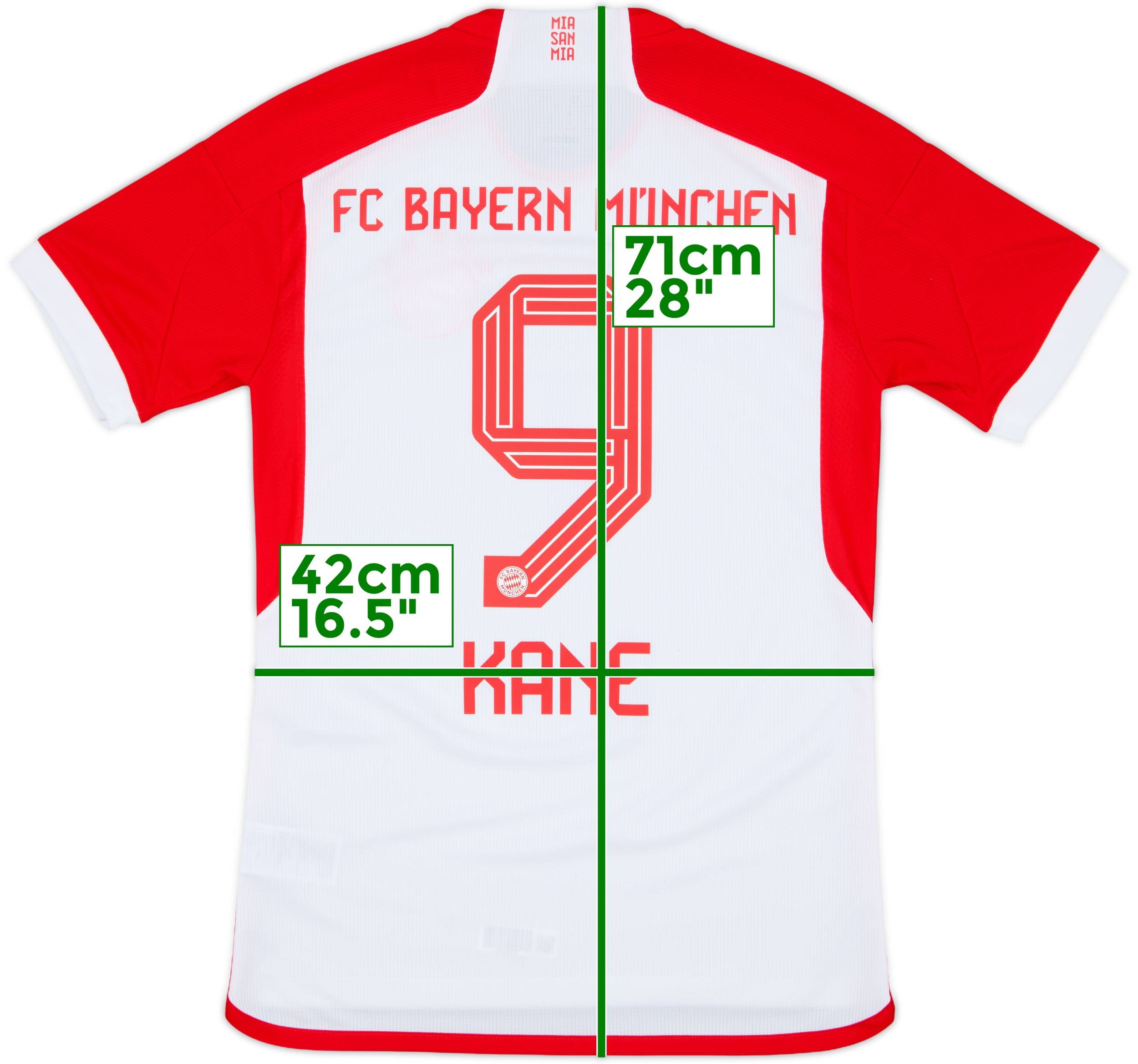 2023-24 Bayern Munich Home Shirt Kane #9 - 9/10 - (XS)