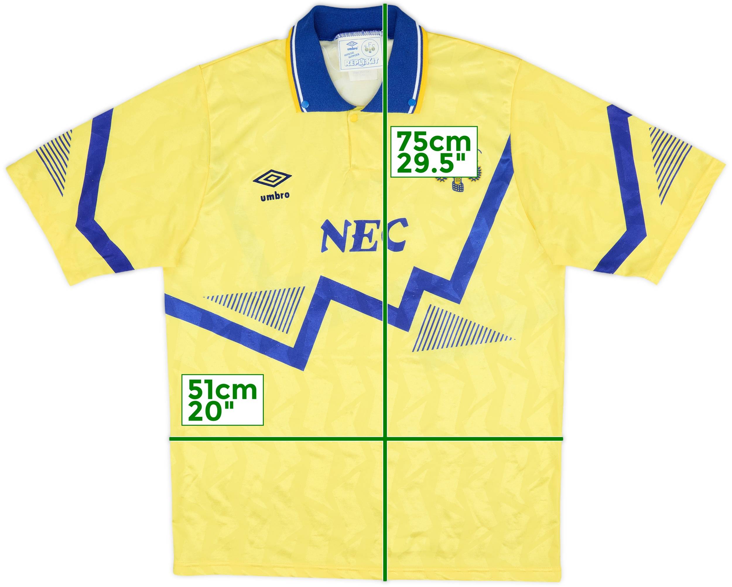 ウェア 95 AWAY UMBRO Everton FC #10 M ウェア 95 AWAY UMBRO Everton