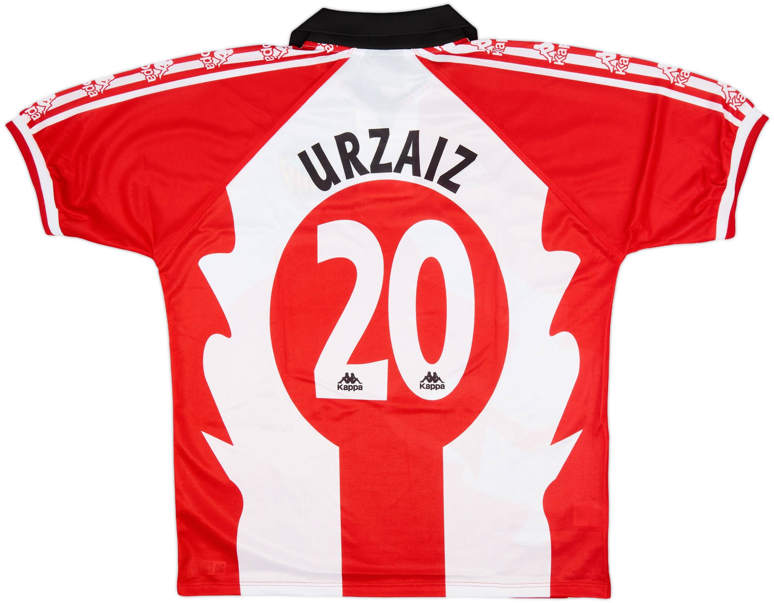 1997-98 Athletic Bilbao Centenary Third Shirt Urzaiz #20 (XL)
