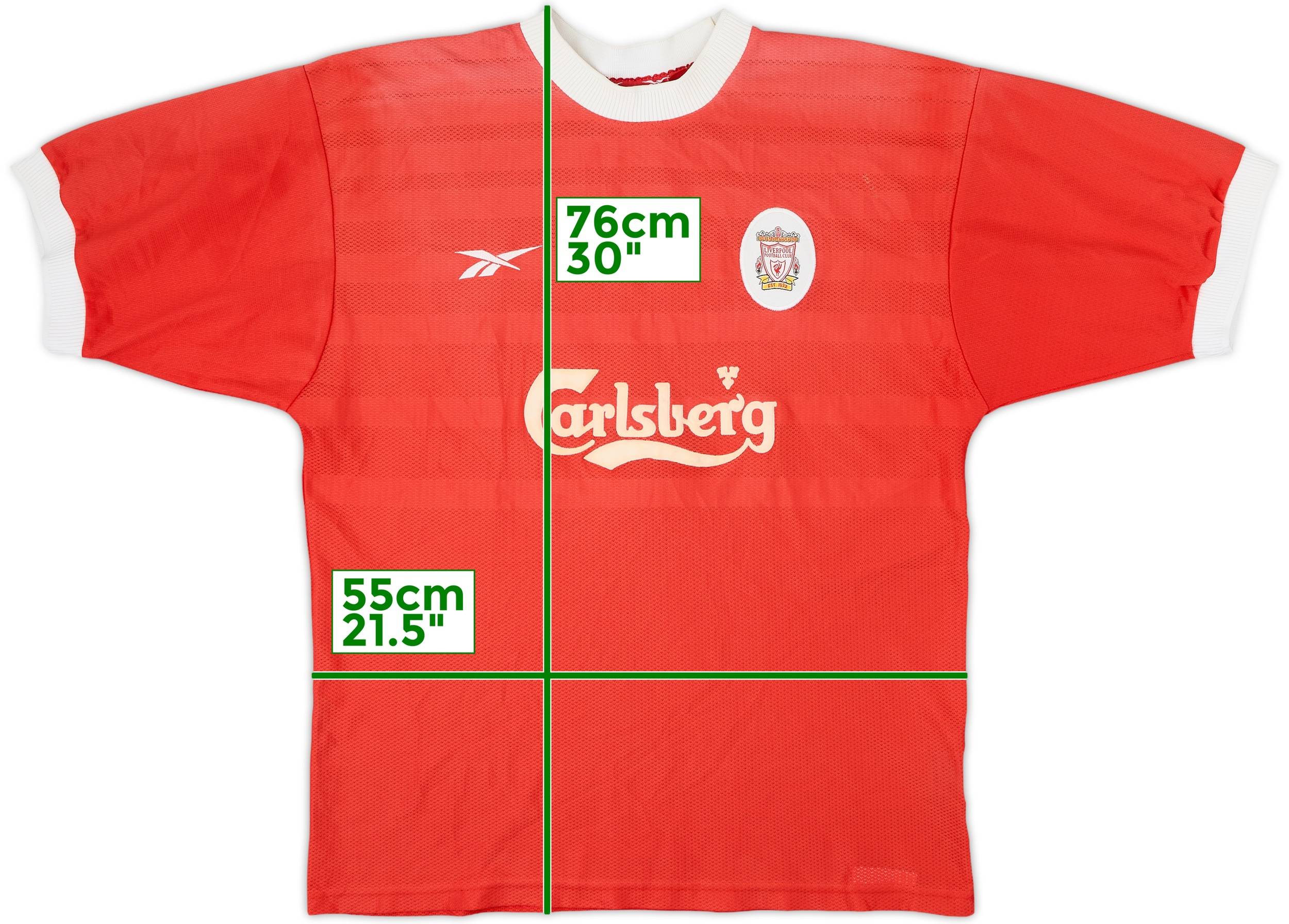 1998-00 Liverpool Home Shirt - 5/10 - (L)