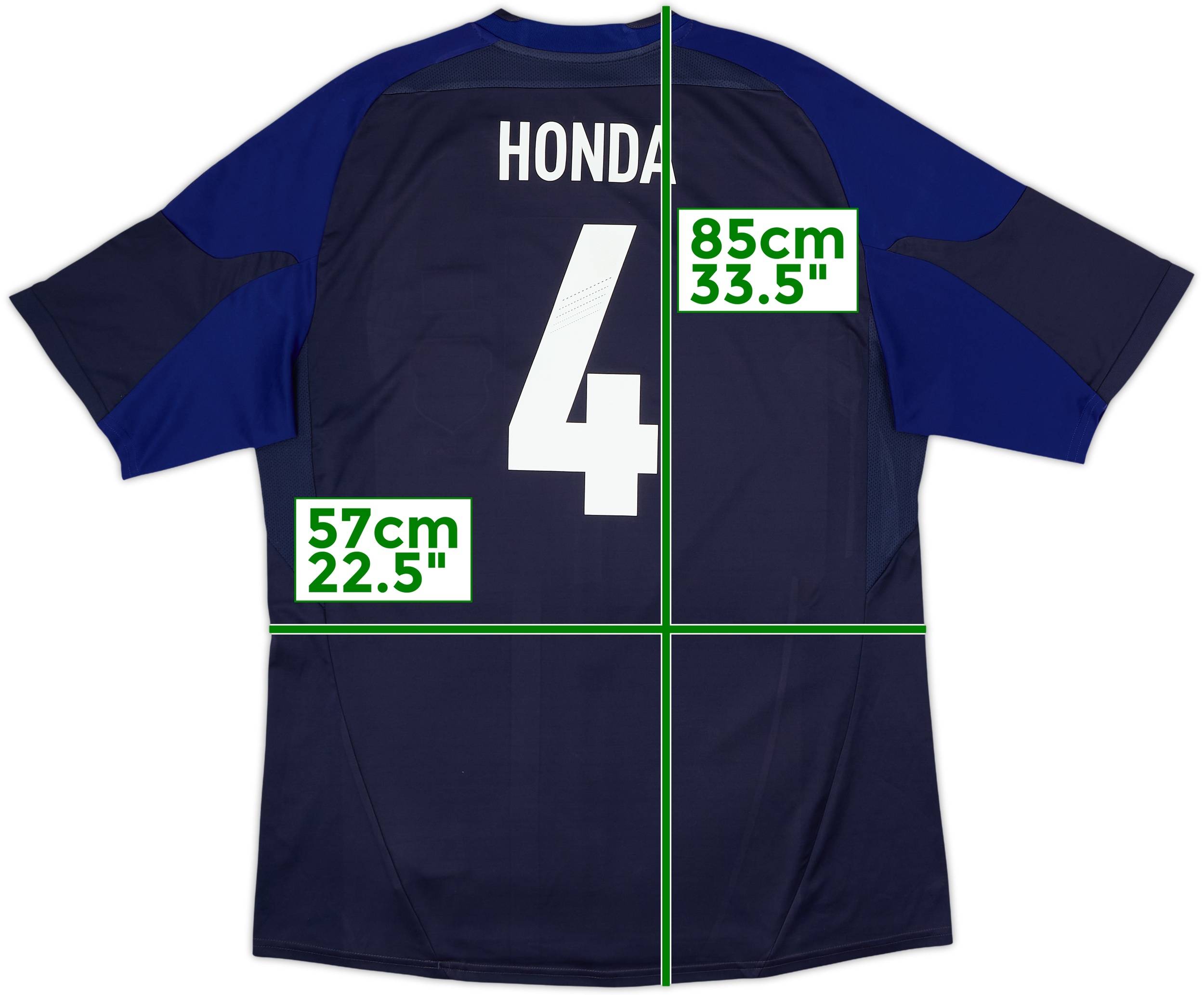 2012-13 Japan Home Shirt Honda #4 - 8/10 - (XXL)