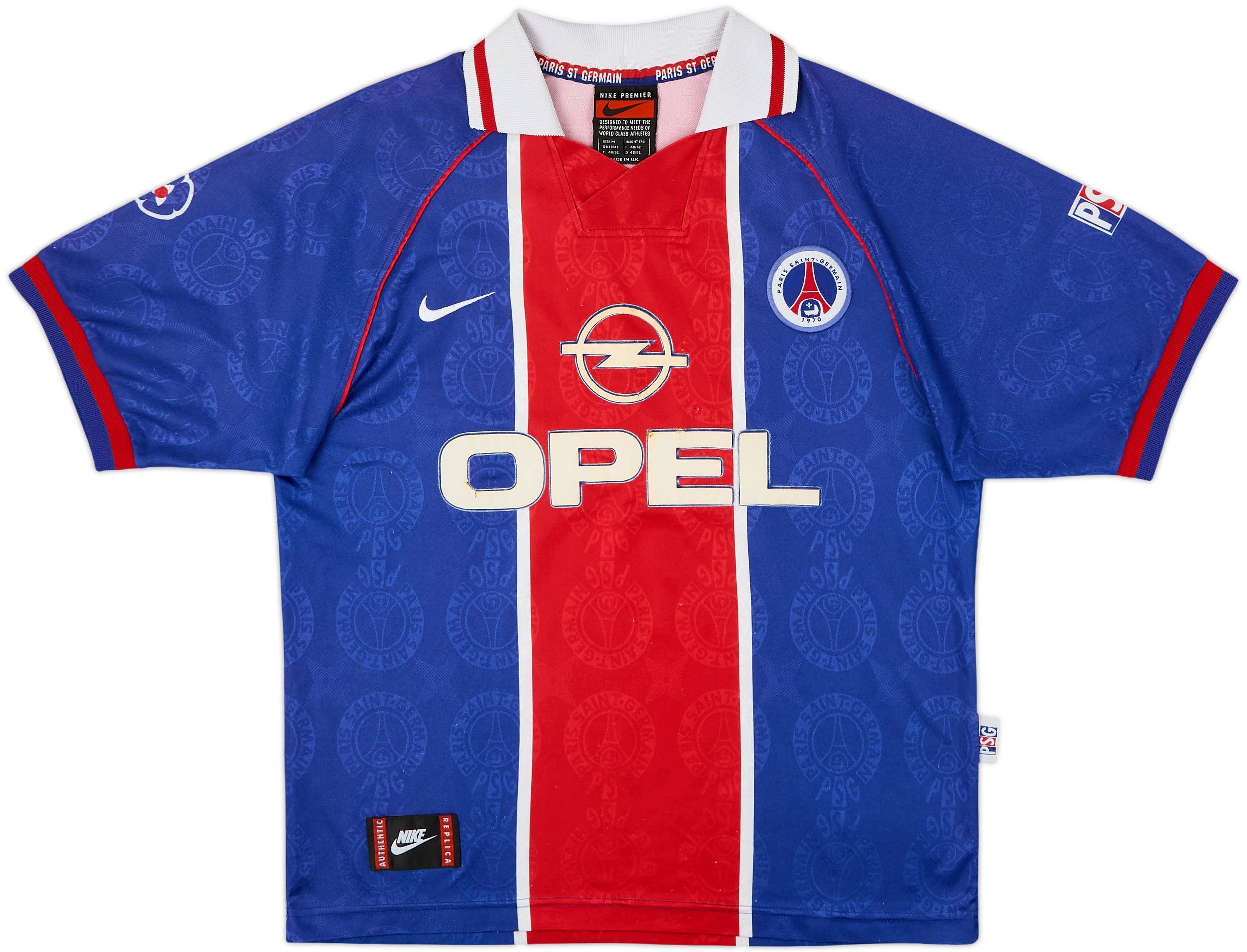 1996-97 Paris Saint-Germain Home Shirt - 7/10 - (M)