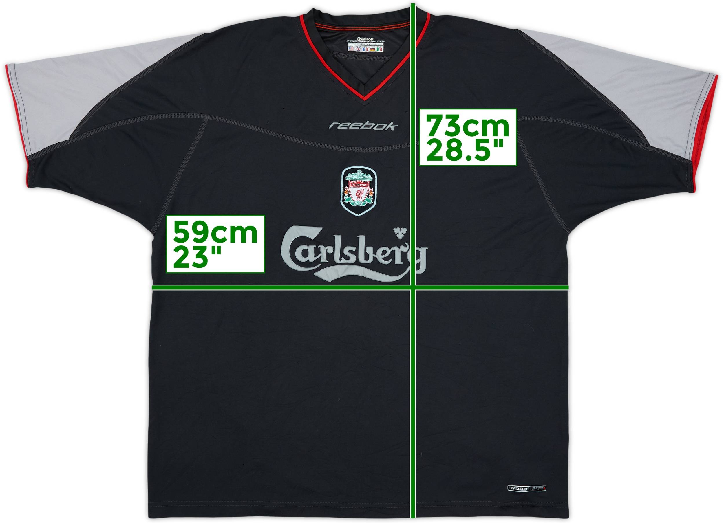 2002-04 Liverpool Away Shirt - 5/10 - (XL)