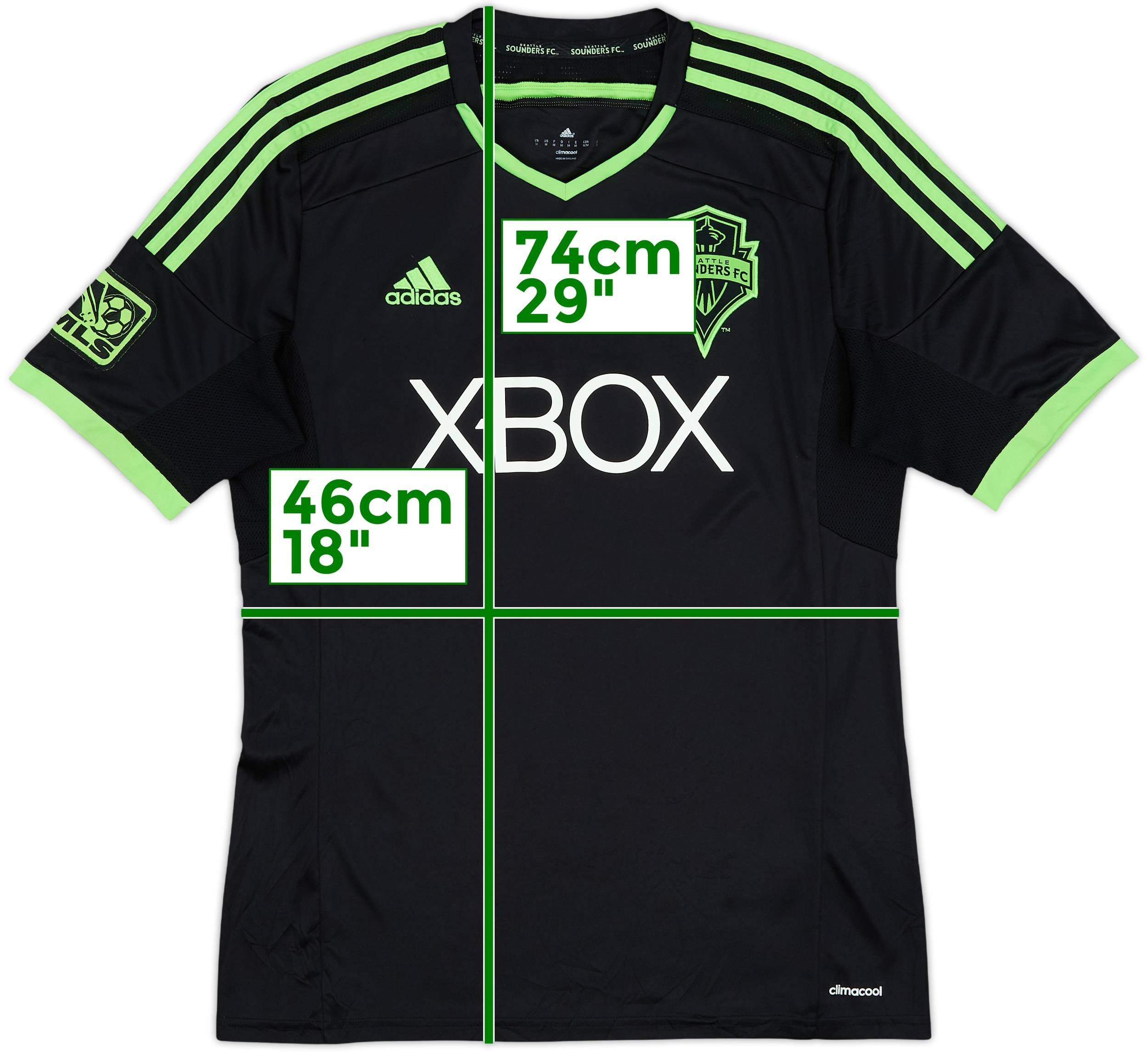 2014-15 Seattle Sounders Third Shirt - 9/10 - (M)