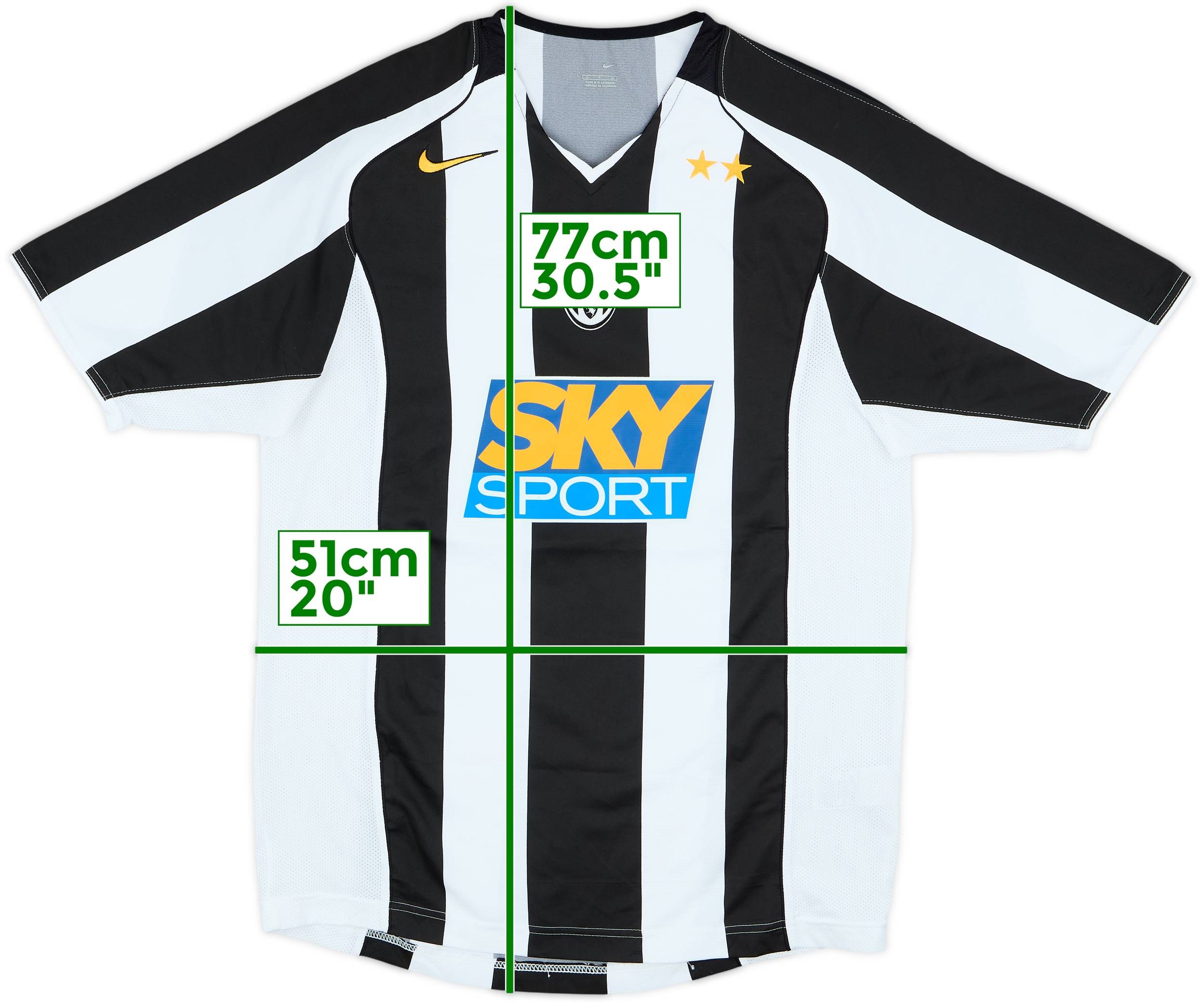2004-05 Juventus Home Shirt - 9/10 - (S)