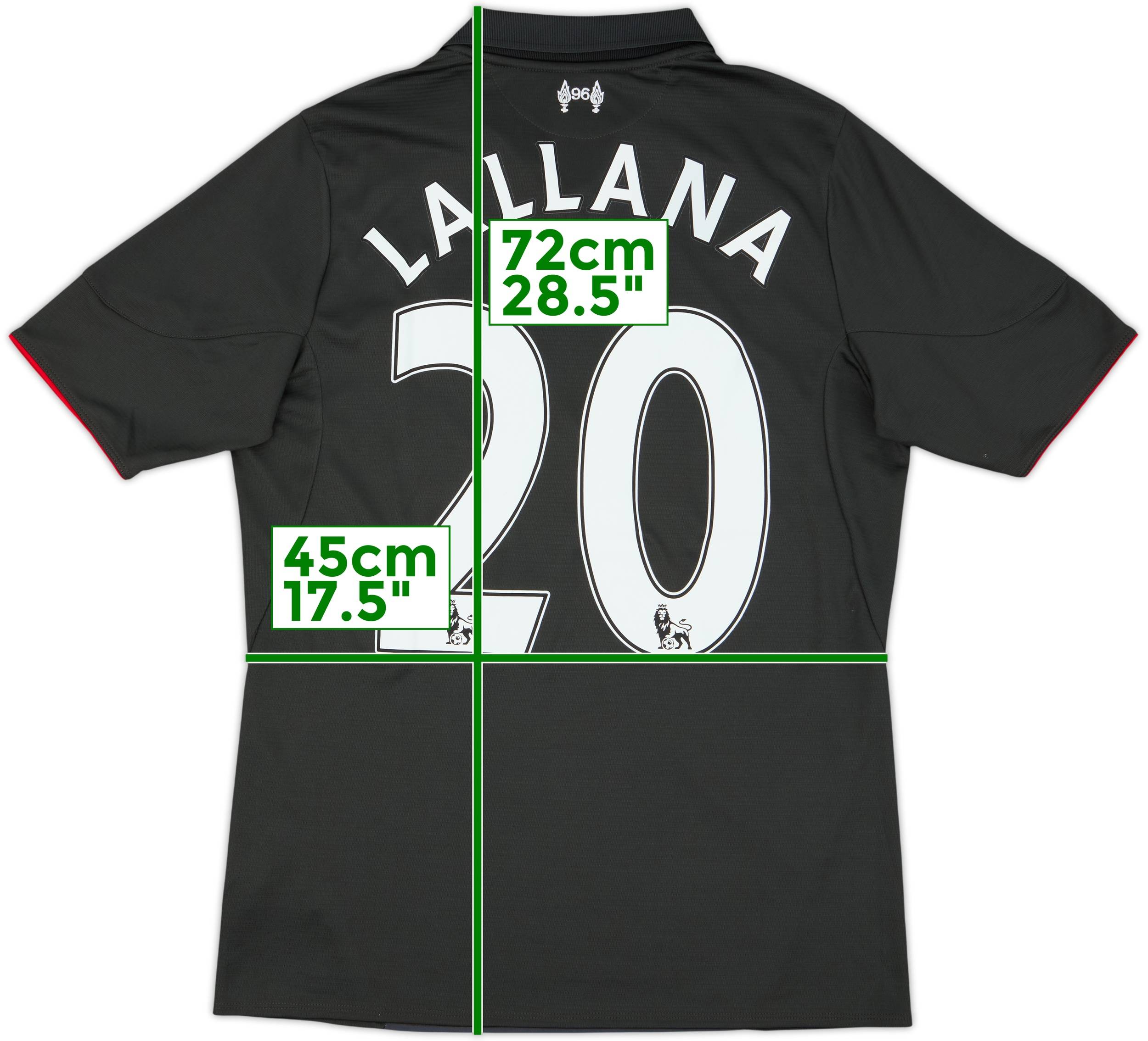 ウェア 16/17 Liverpool #20 LALLANA LIVERPOOL 2016 17 HOME FOOTBALL