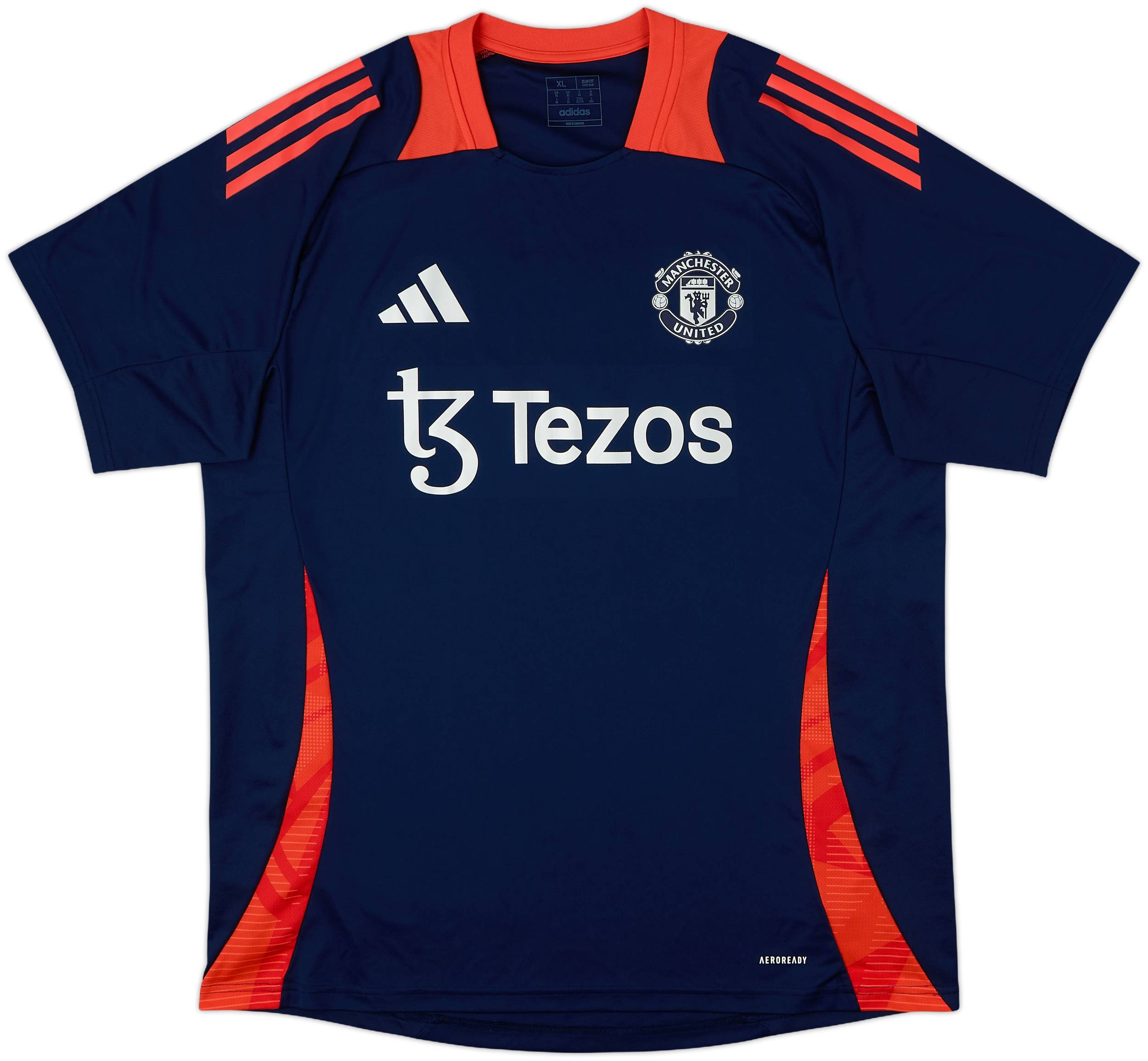 2024-25 Manchester United adidas Training Shirt - 8/10 - (XL)