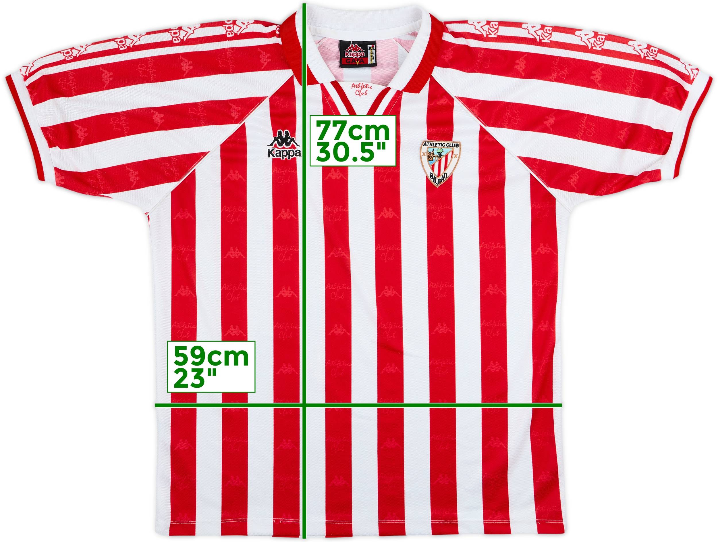 1995-96 Athletic Bilbao Home Shirt - 8/10 - (XL)