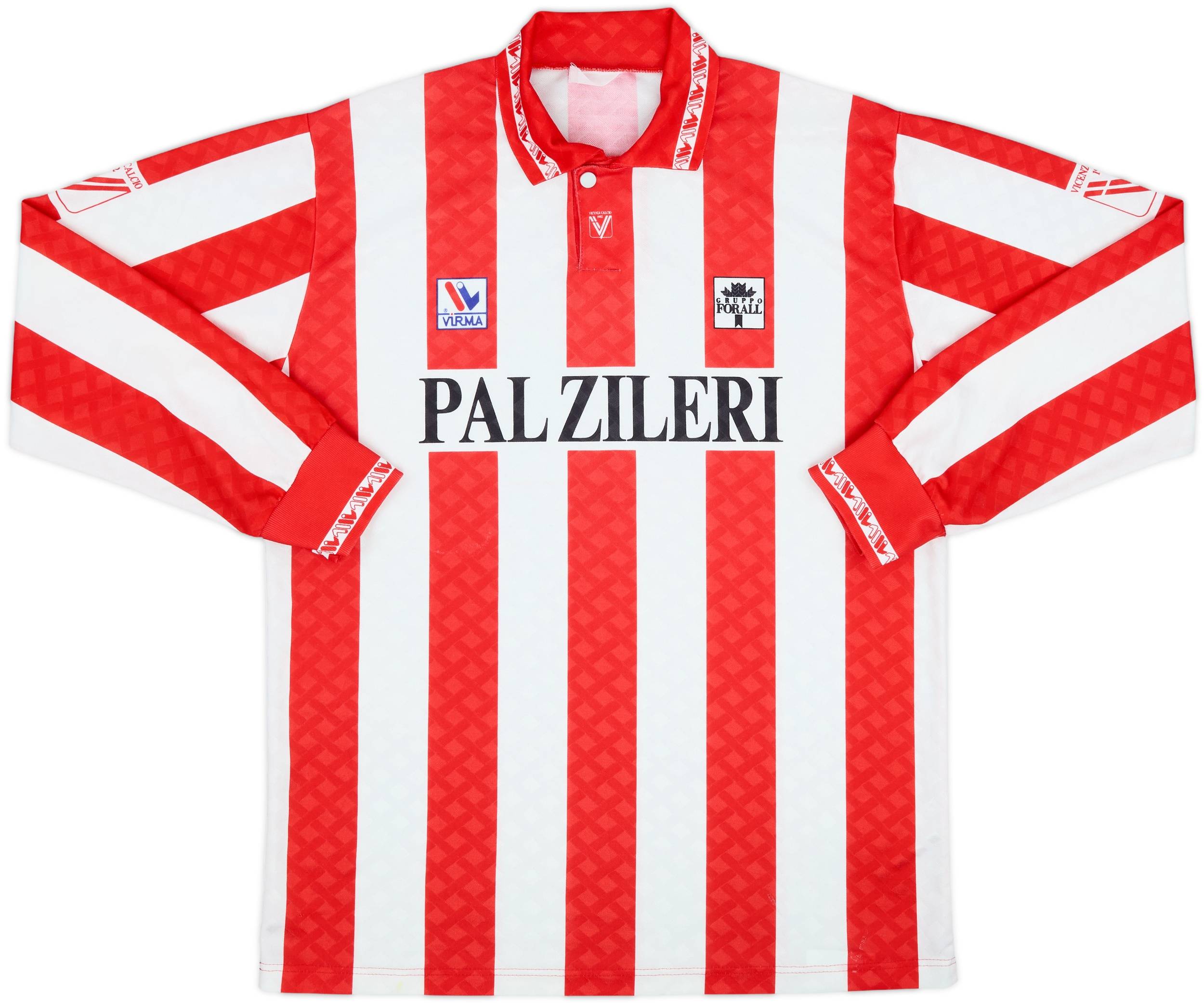 1993-94 Vicenza Home L/S Shirt - 8/10 - (L)