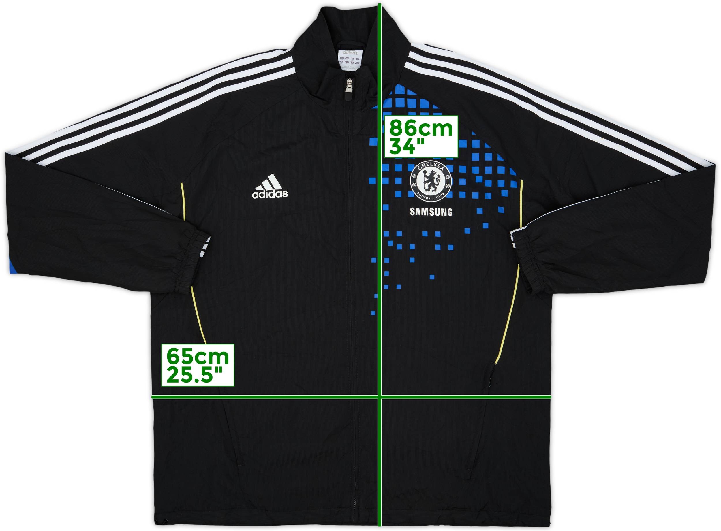 2011-12 Chelsea adidas Track Jacket - 8/10 - (XXL)