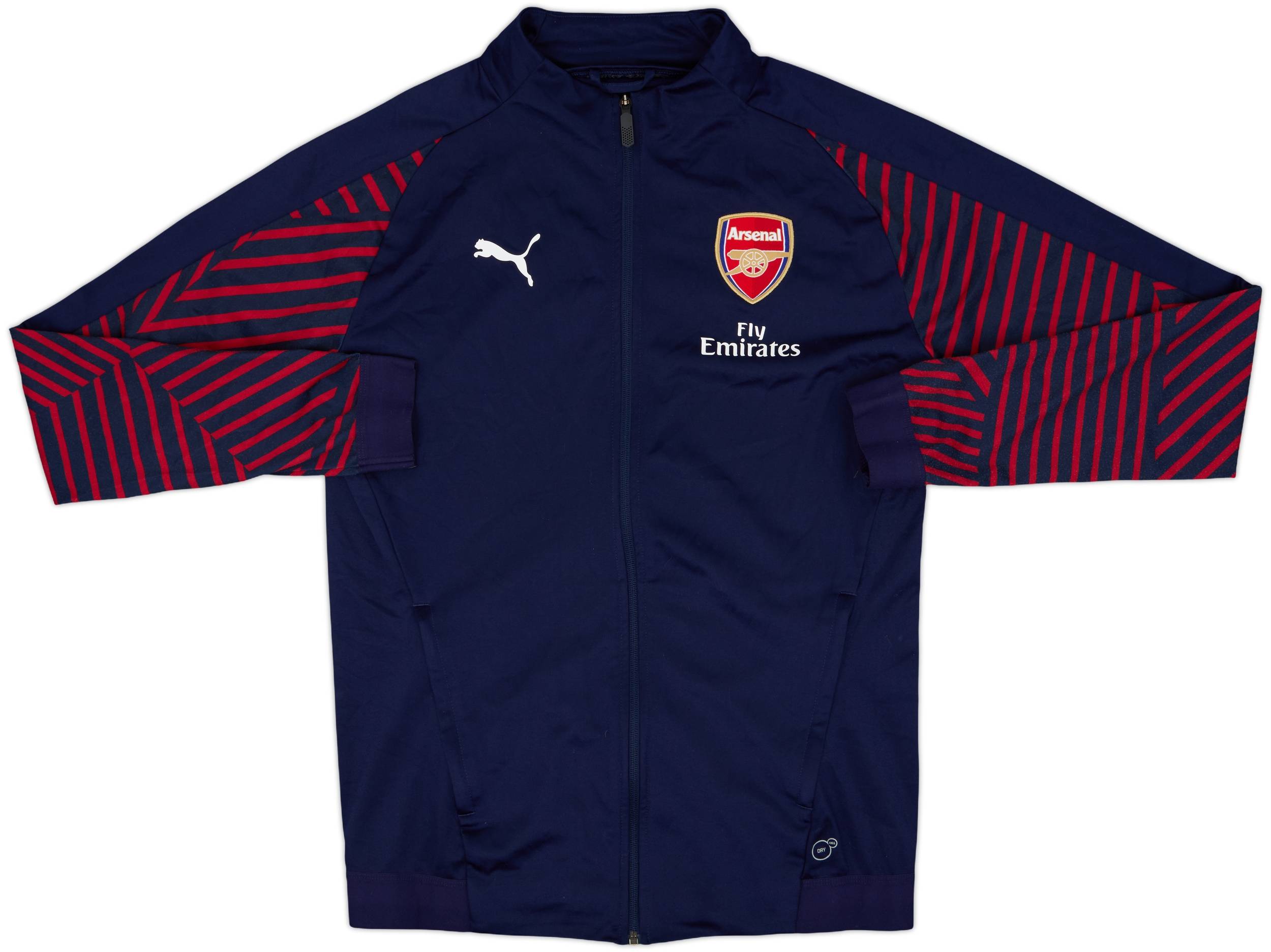 2017-18 Arsenal Puma Track Jacket - 8/10 - (M)