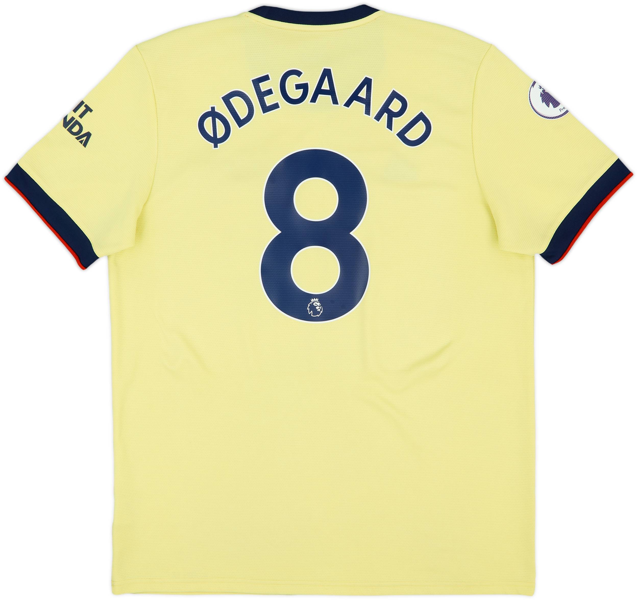 2021-22 Arsenal Away Shirt Odegaard #8 - 7/10 - (XL)