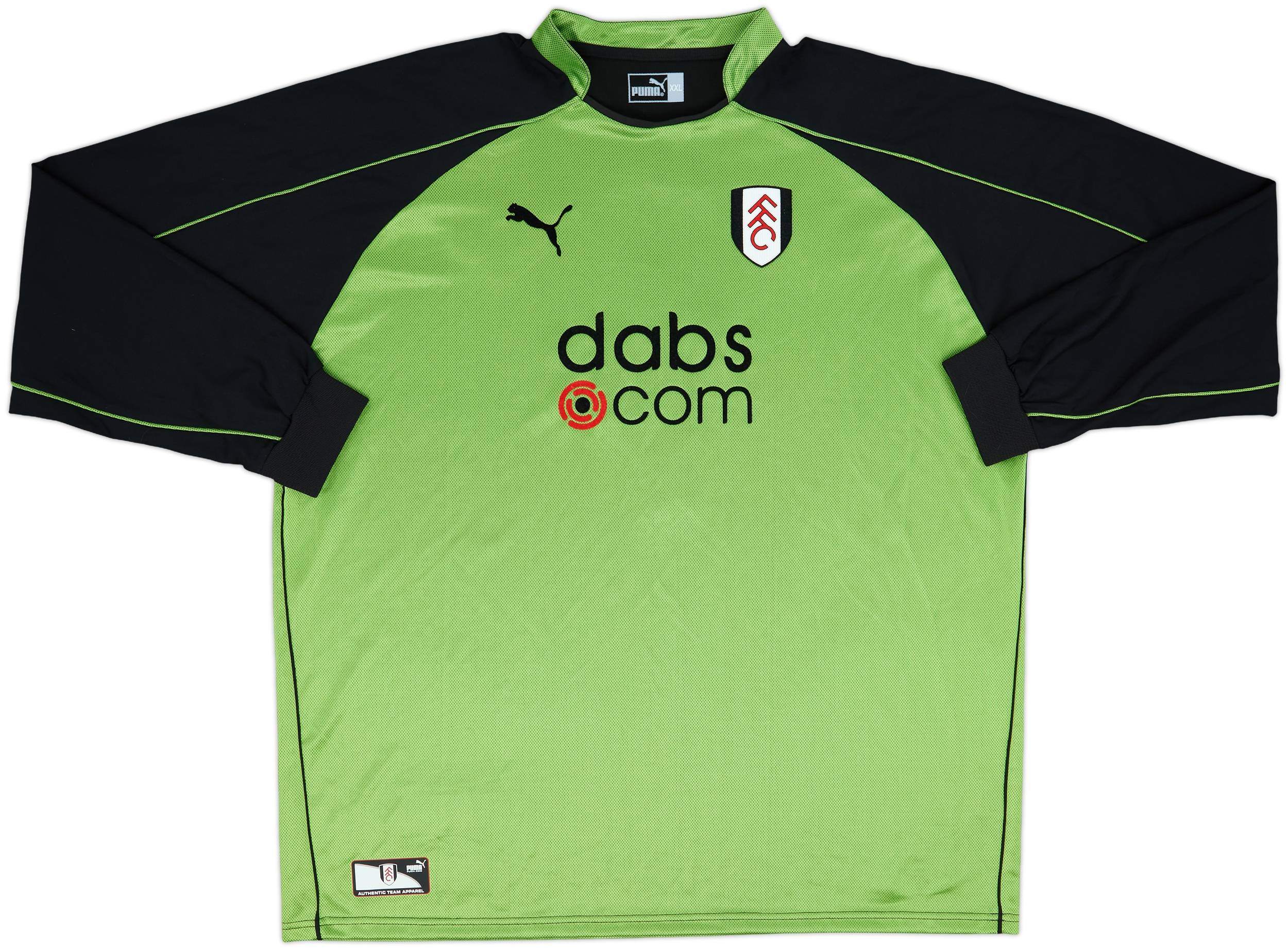 2003-05 Fulham GK Shirt Van Der Sar #1 - 8/10 - (XXL)