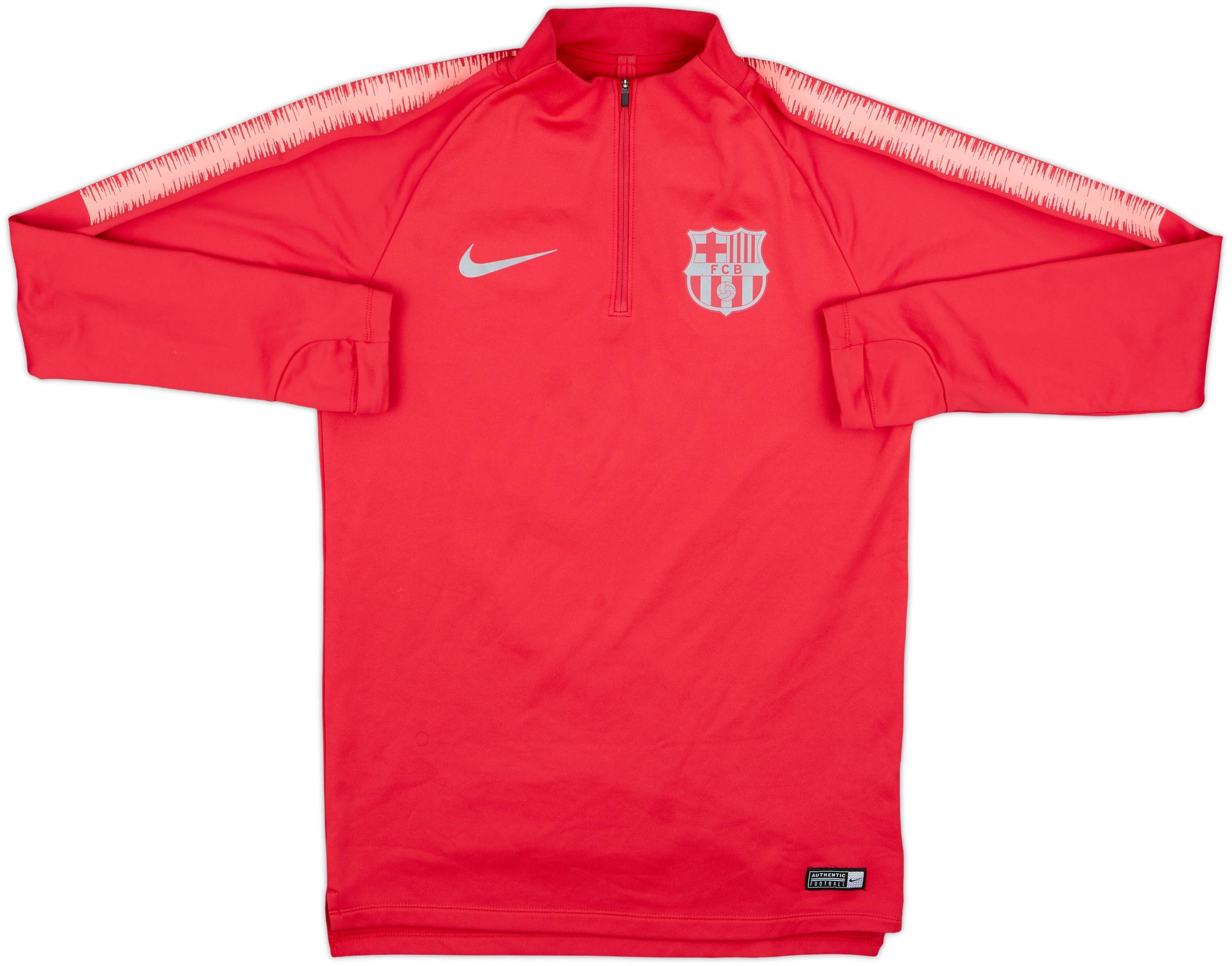 ウェア Nike Barcelona Squad Drill Top 2019/20 2019-20 Barcelona Nike 1/4 Zip Drill Top - 7/10 - (M)