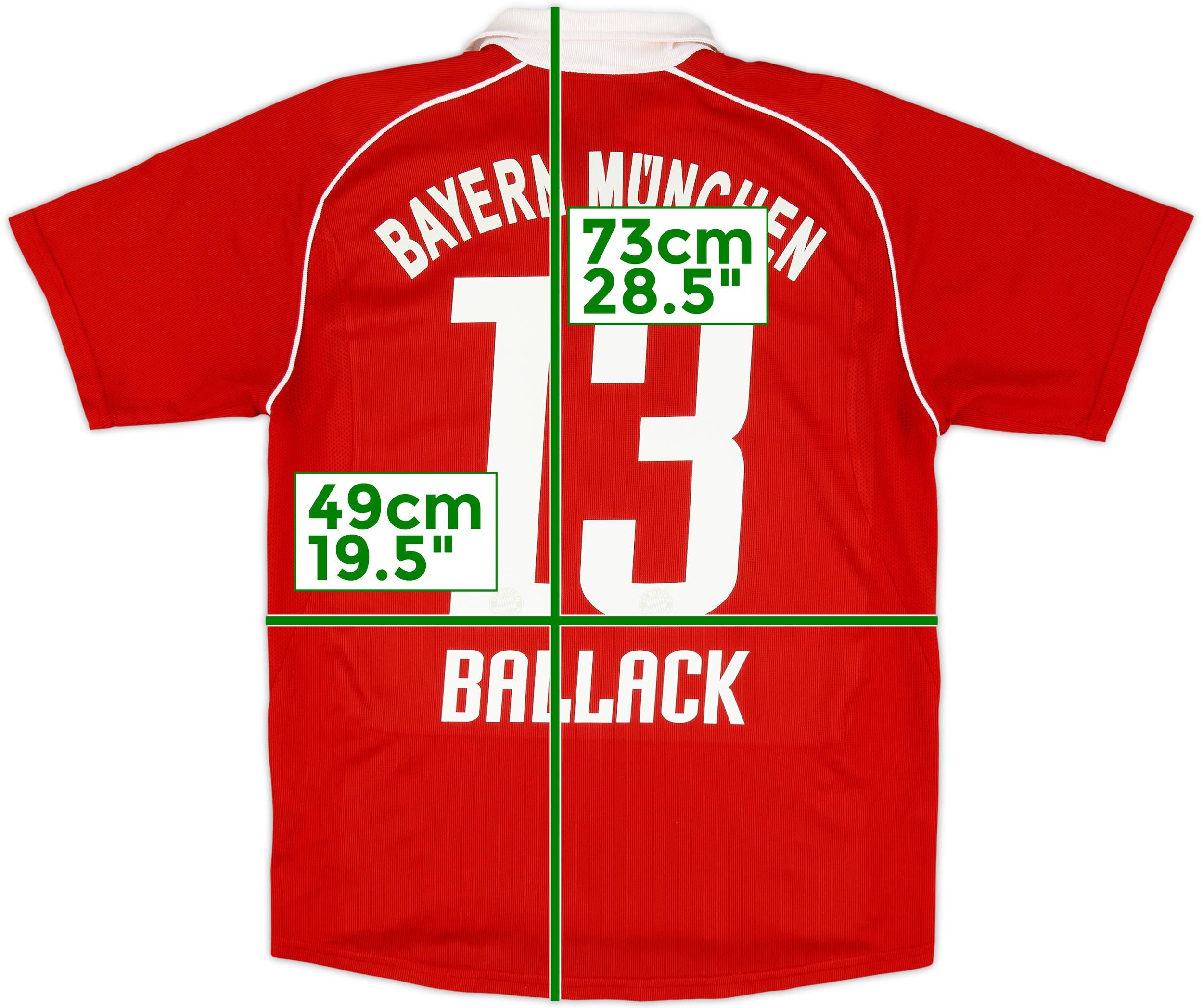 2005-06 Bayern Munich Home Shirt Ballack #13 - 8/10 - (XL.Boys)