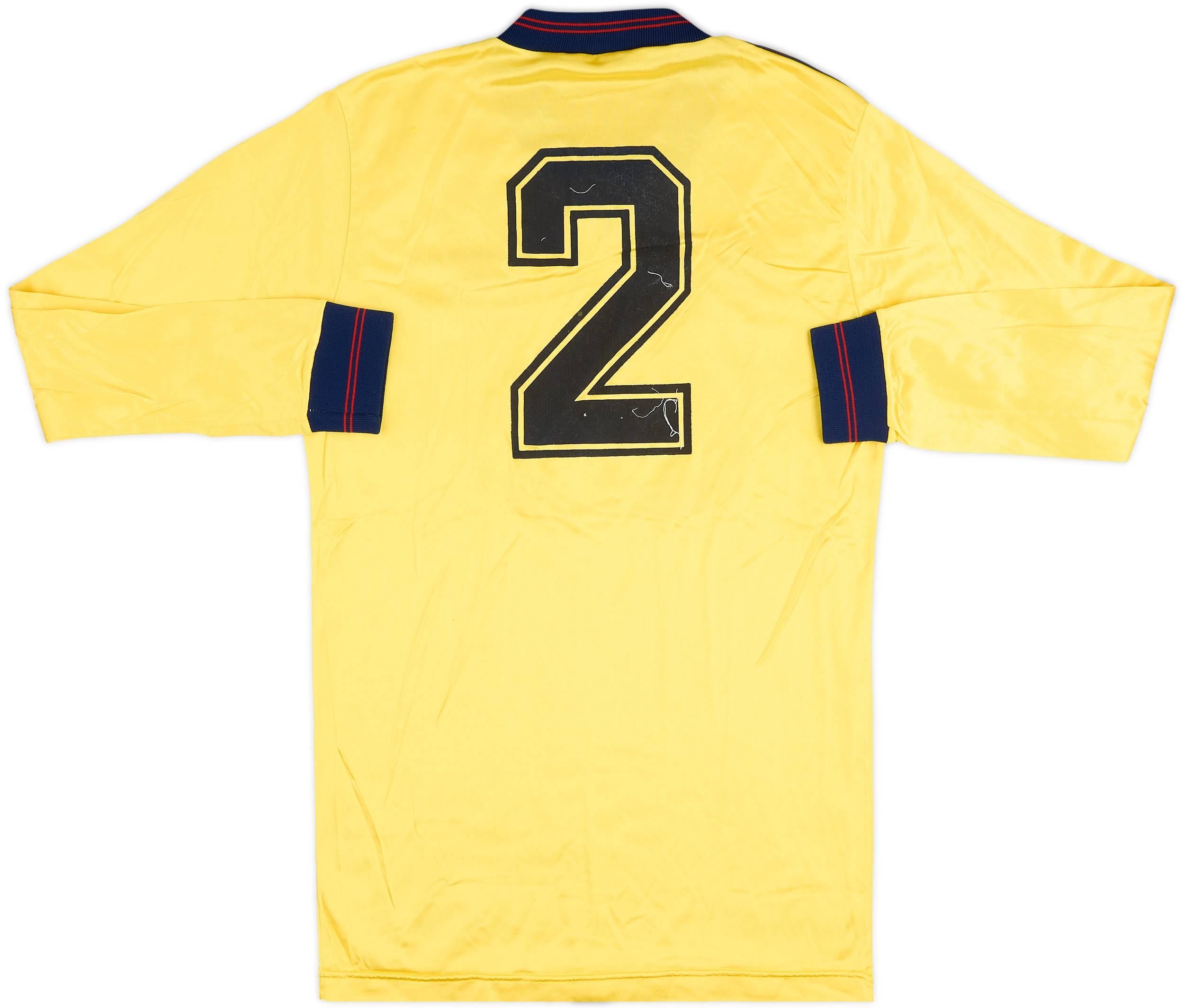 1985-86 Arsenal Match Issue Centenary Away L/S Shirt #2