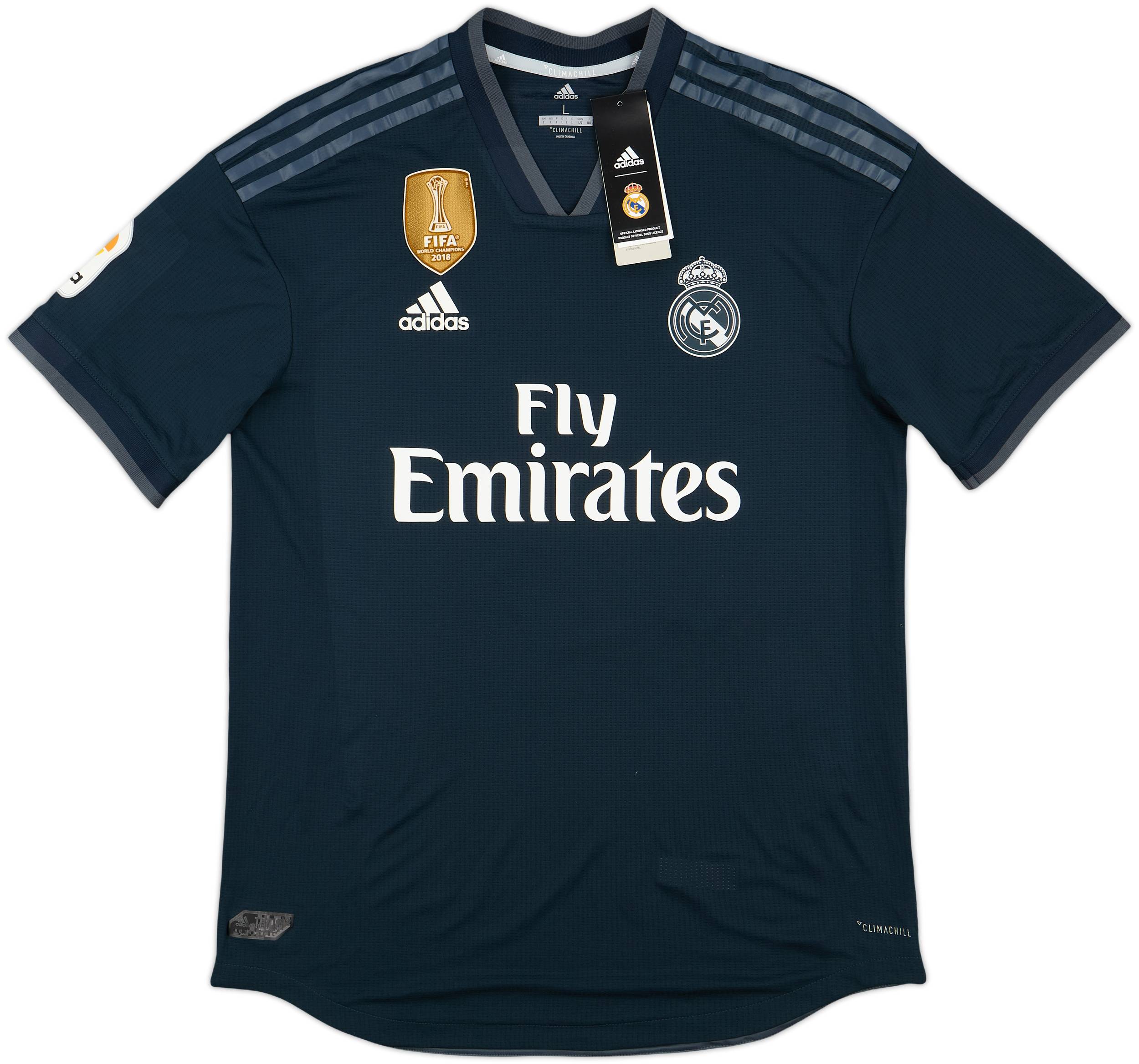 2018-19 Real Madrid Authentic Away Shirt Modric #10 (L)