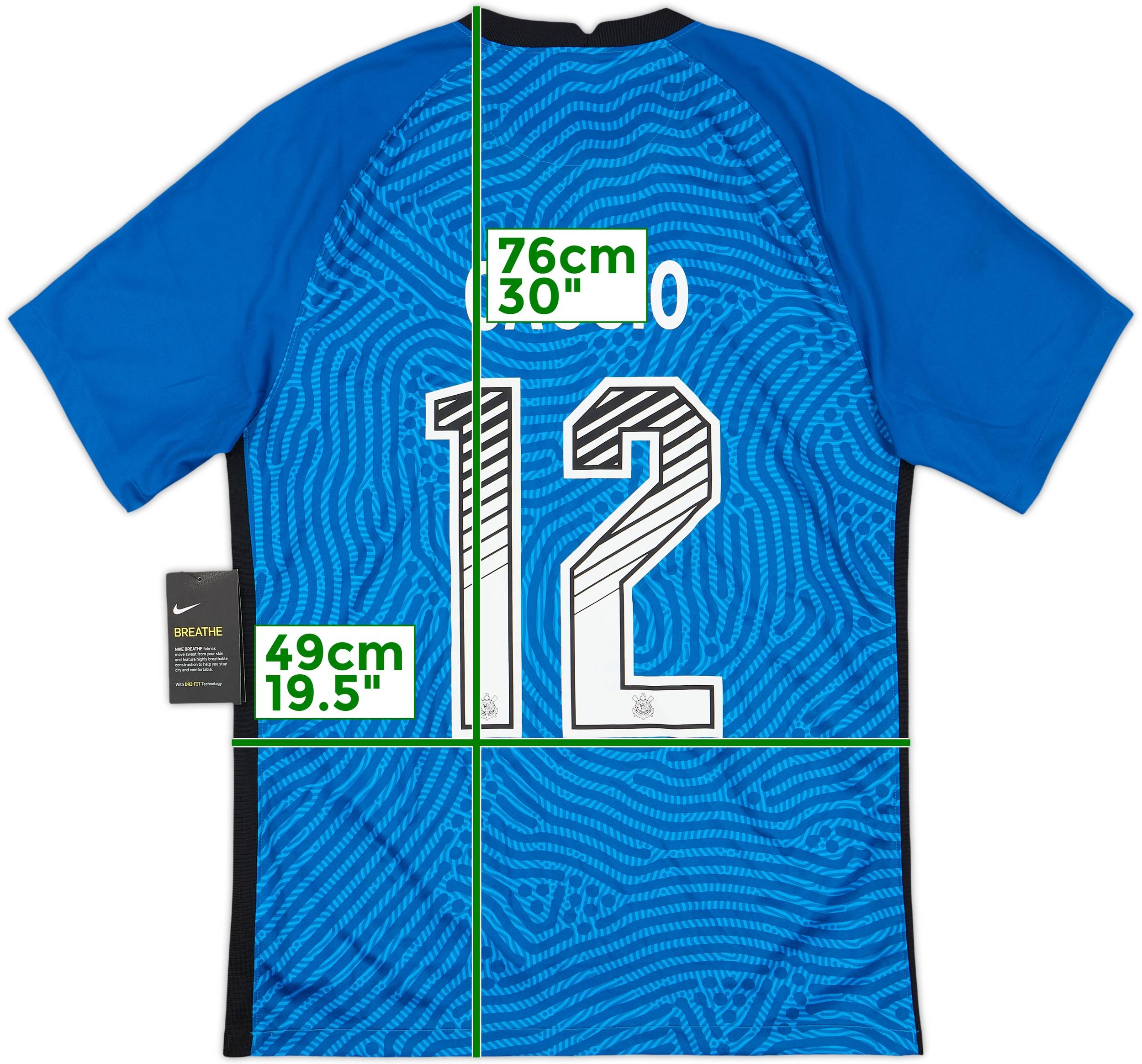 2020 Corinthians GK Shirt Cassio #12 (M)