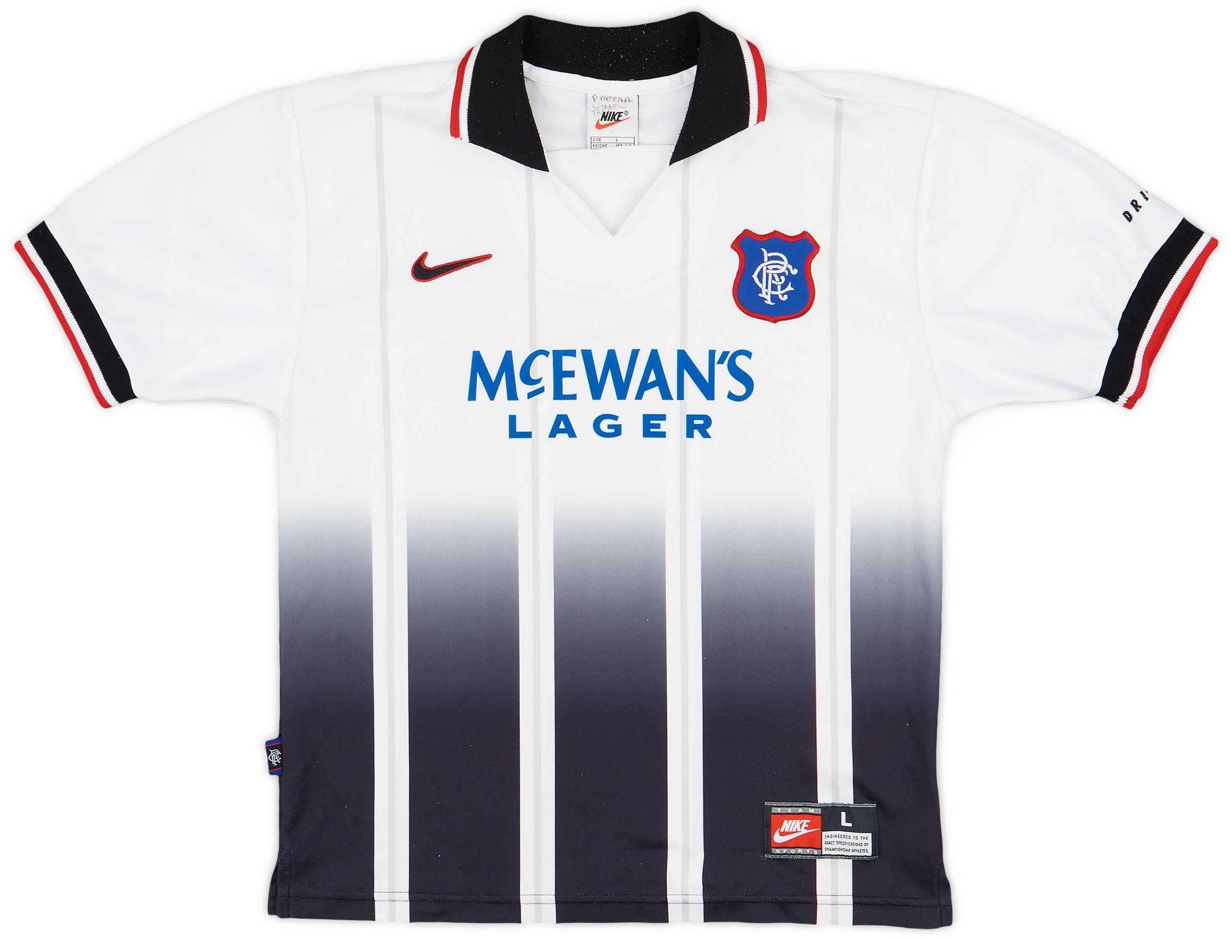 1997-99 Rangers Away Shirt - 9/10 - (L.Boys)