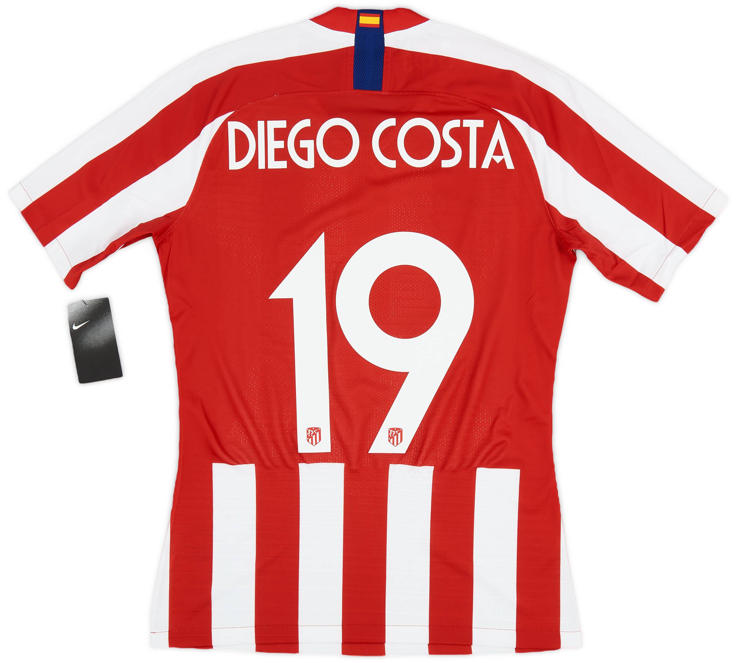 2019 20 Atletico Madrid Player Issue Vaporknit Domestic Home Shirt Diego Costa 19 M