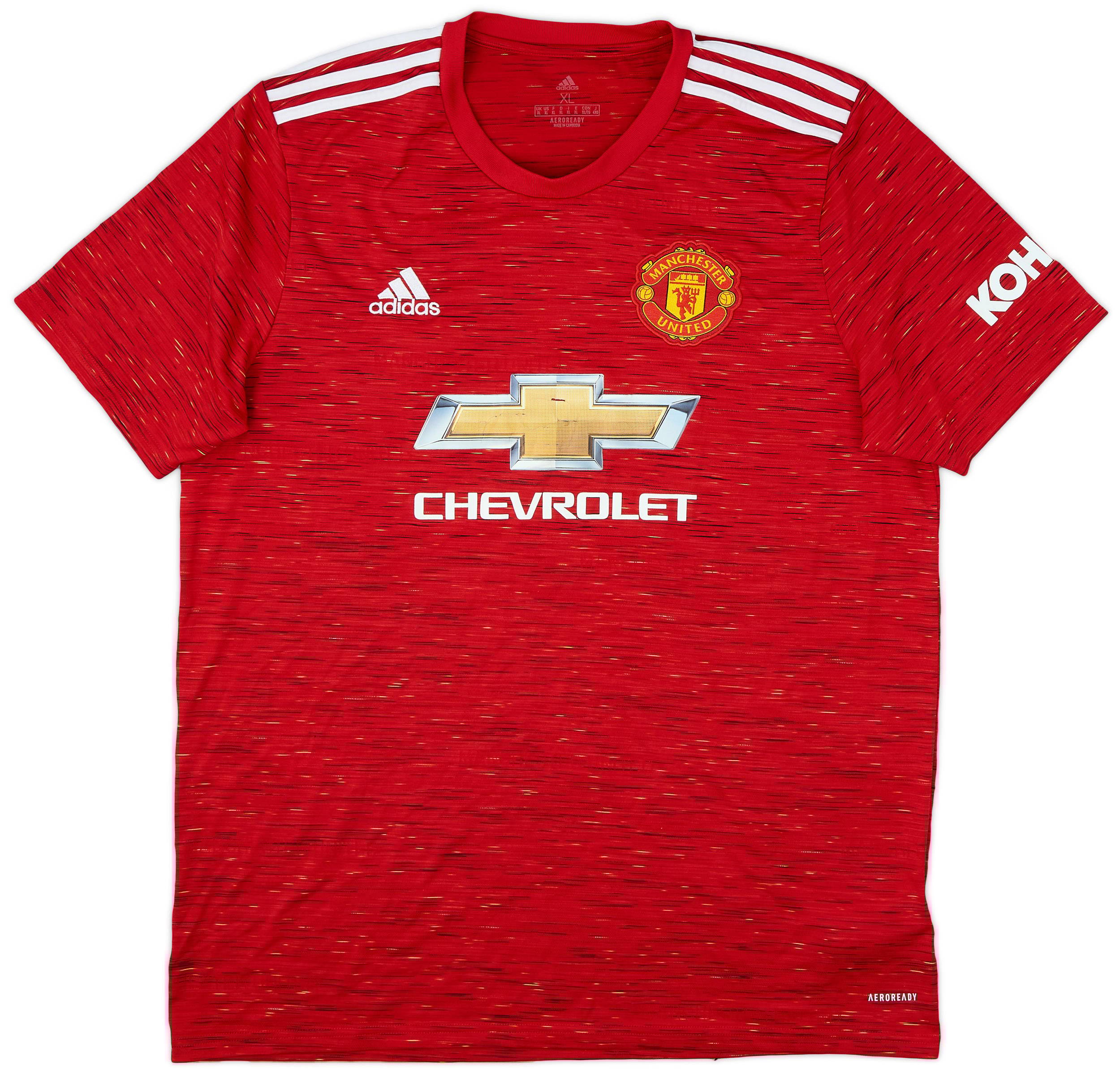 2020-21 Manchester United Home Shirt - 5/10 - (XL)