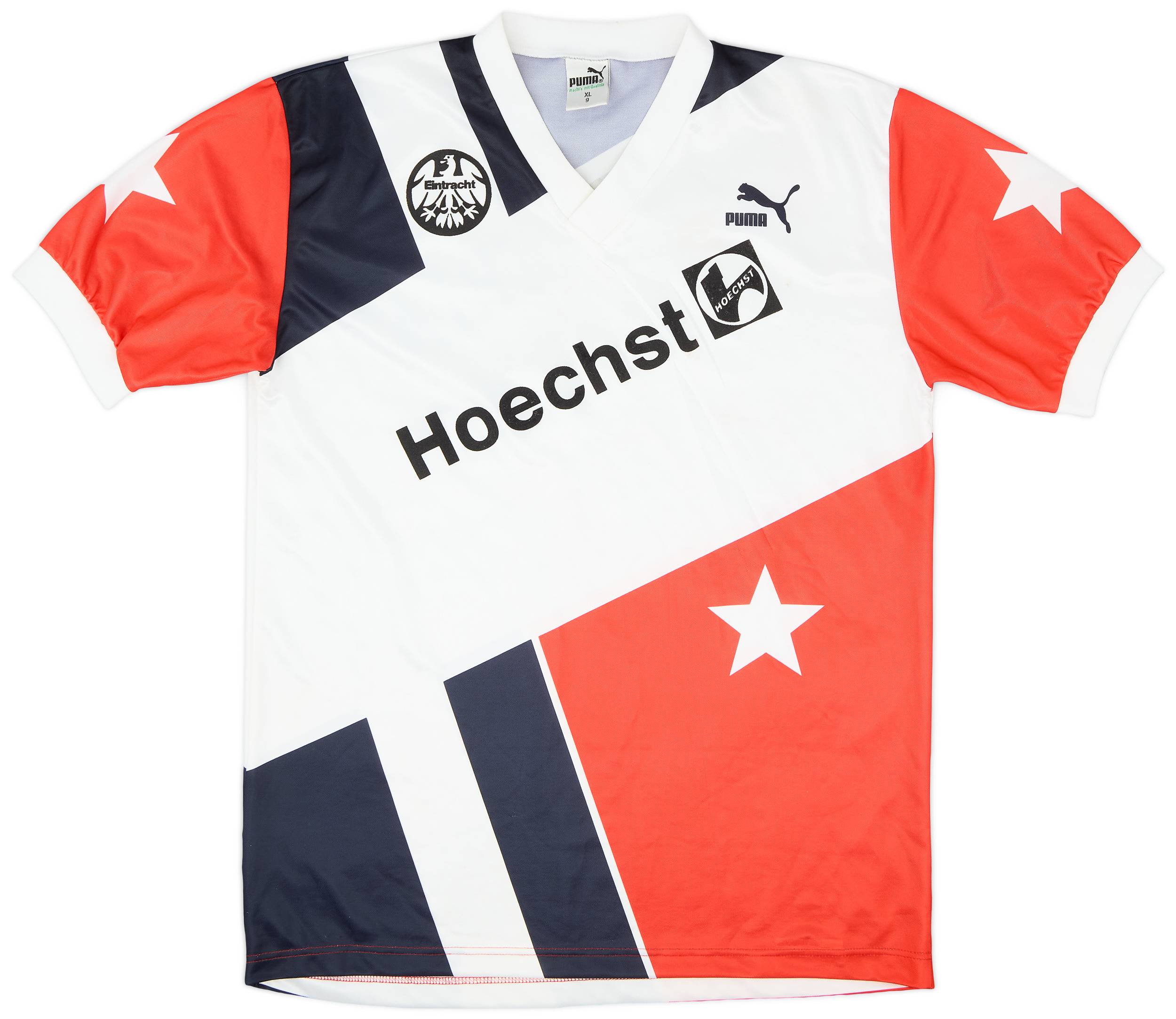 1990-91 Eintracht Frankfurt Away Shirt - 8/10 - (XL)