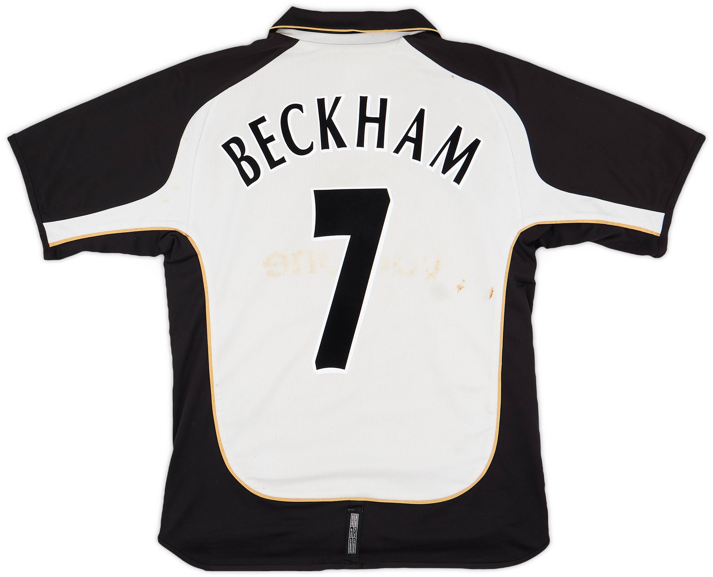 2001-02 Manchester United Centenary Away/Third Shirt Beckham
