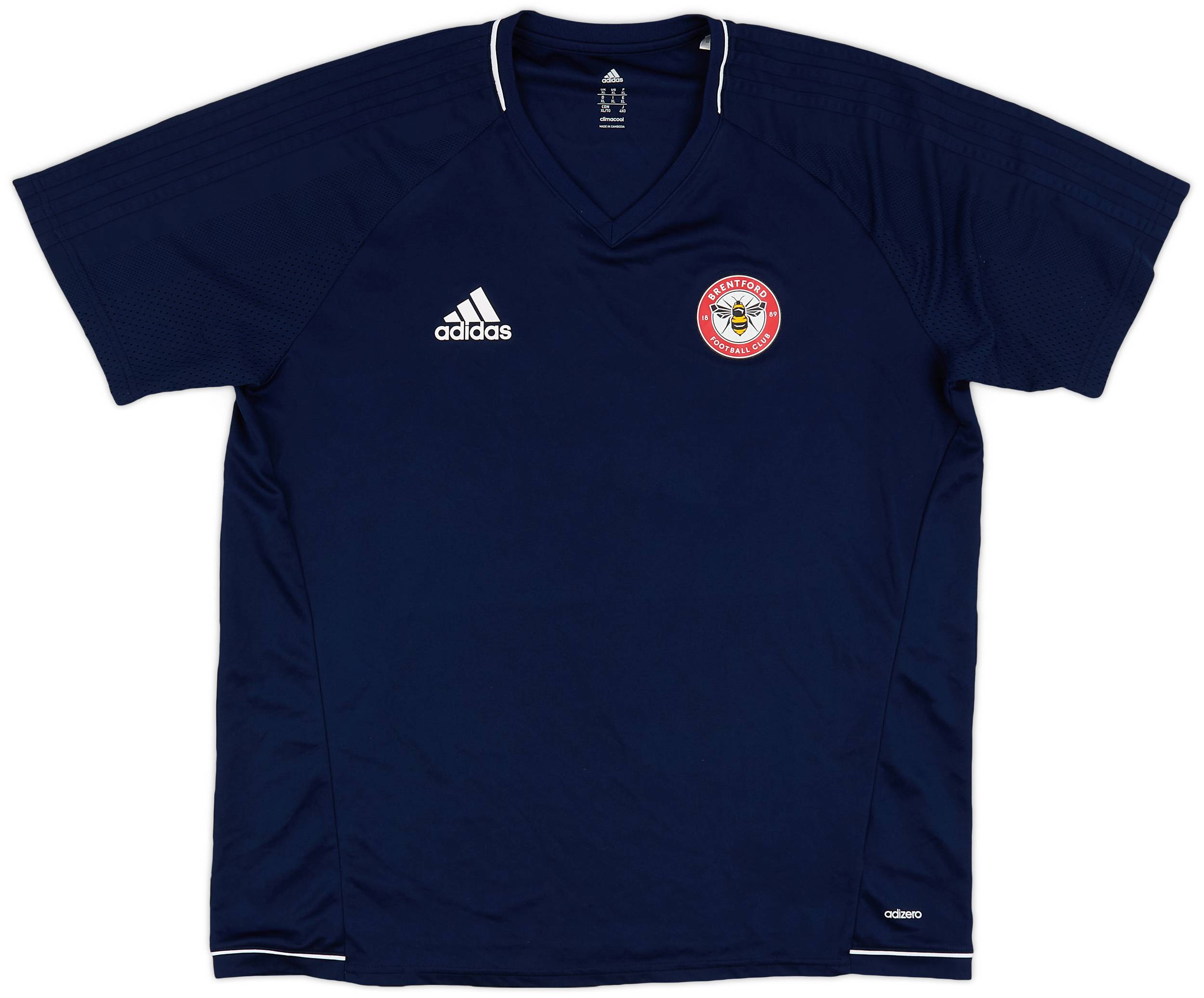 2017-18 Brentford adidas Training Shirt - 9/10 - (XL)