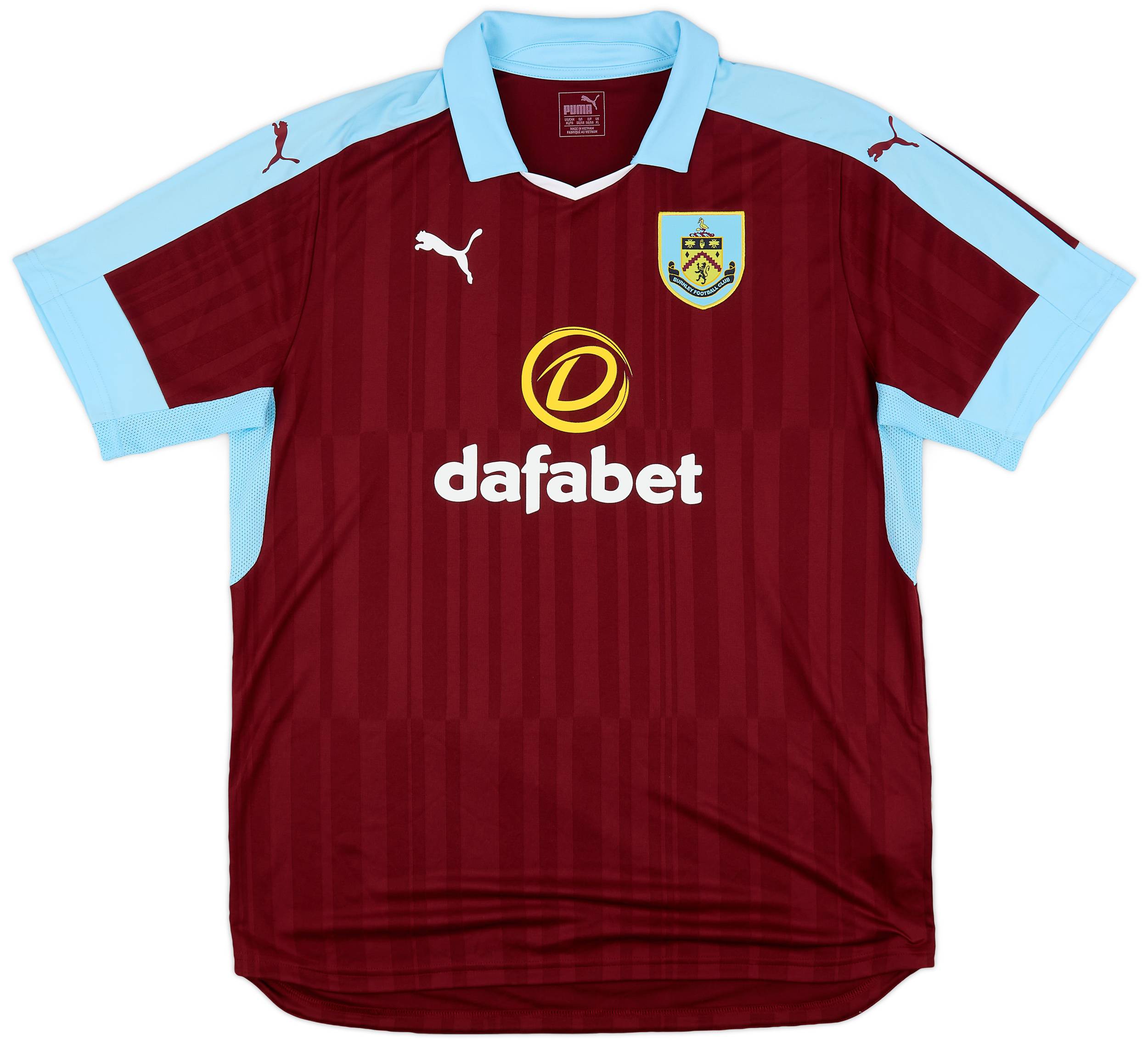 2016-17 Burnley Home Shirt - 8/10 - (XL)