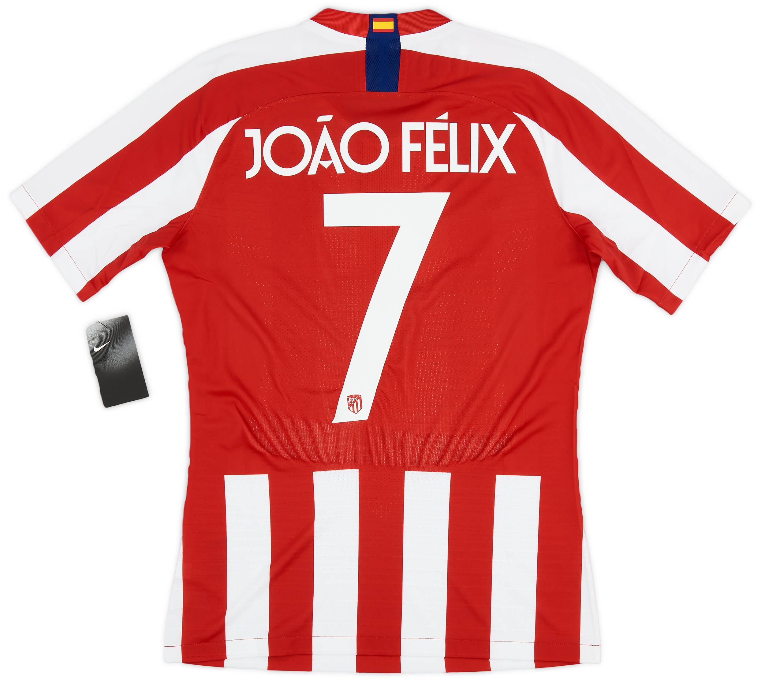 2019 20 Atletico Madrid Player Issue Vaporknit Domestic Home Shirt Joao Felix 7 M