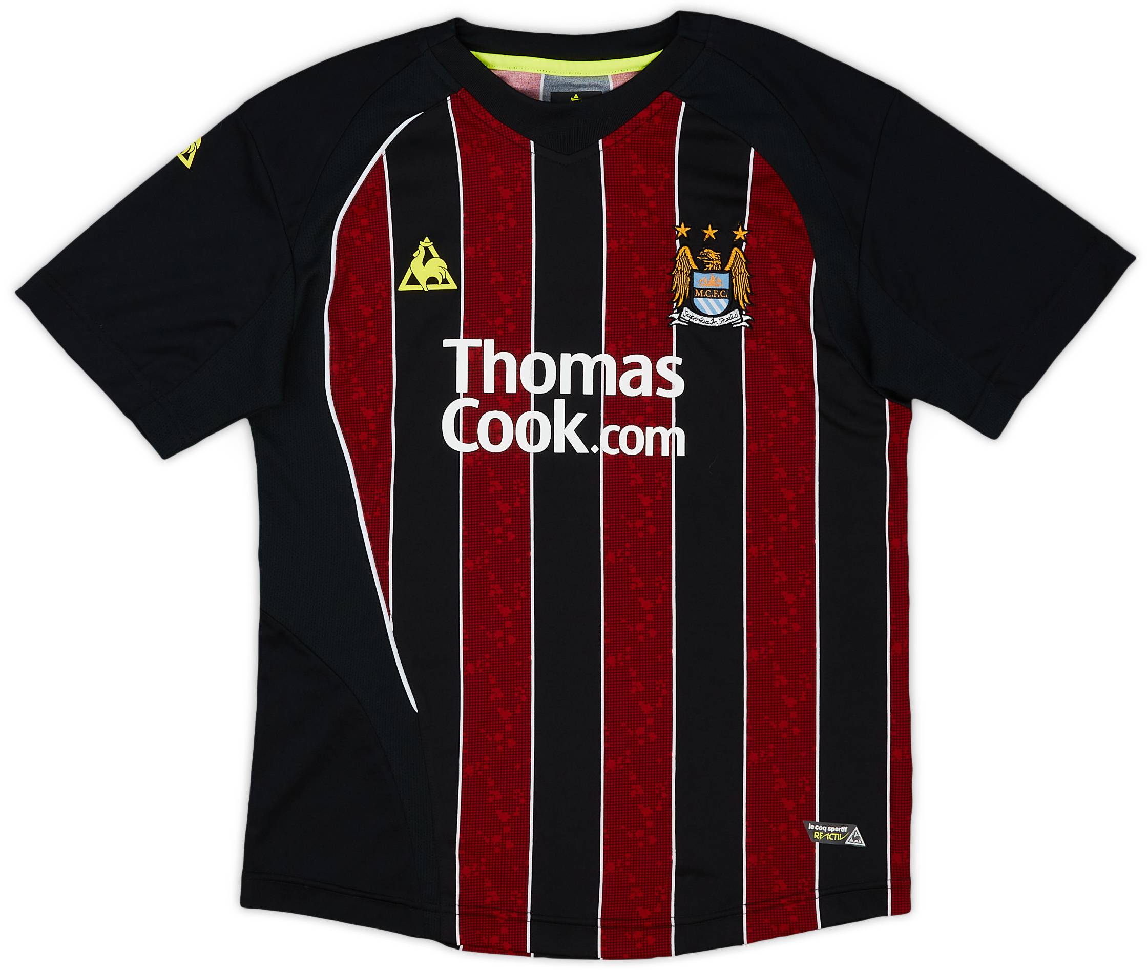マンチェスターシティ 09-10 Away 2008-09 Manchester City Away Shirt - 10/10 - (XL.Boys)