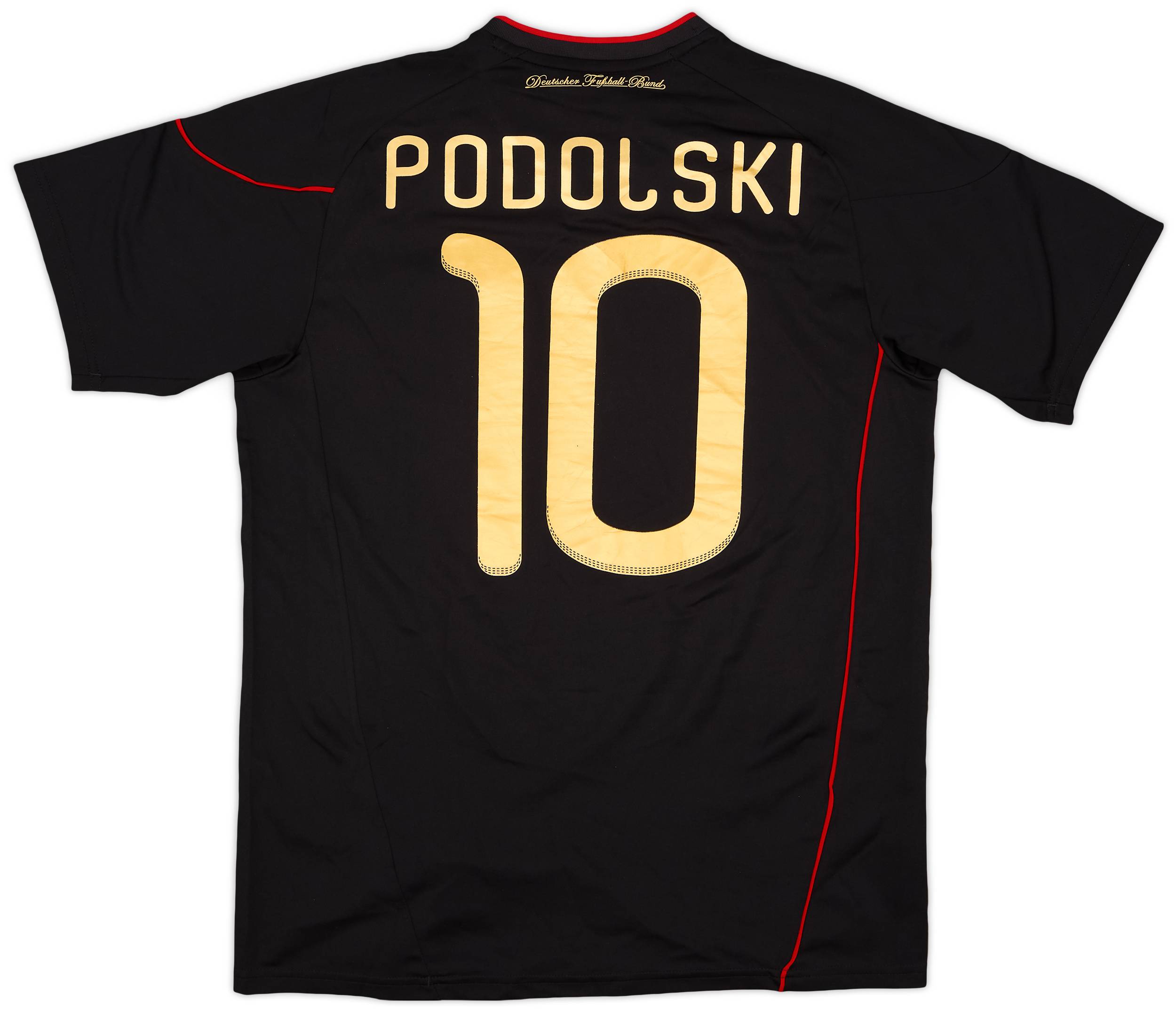 2010-11 Germany Away Shirt Podolski #10 - 9/10 - (XL.Boys)