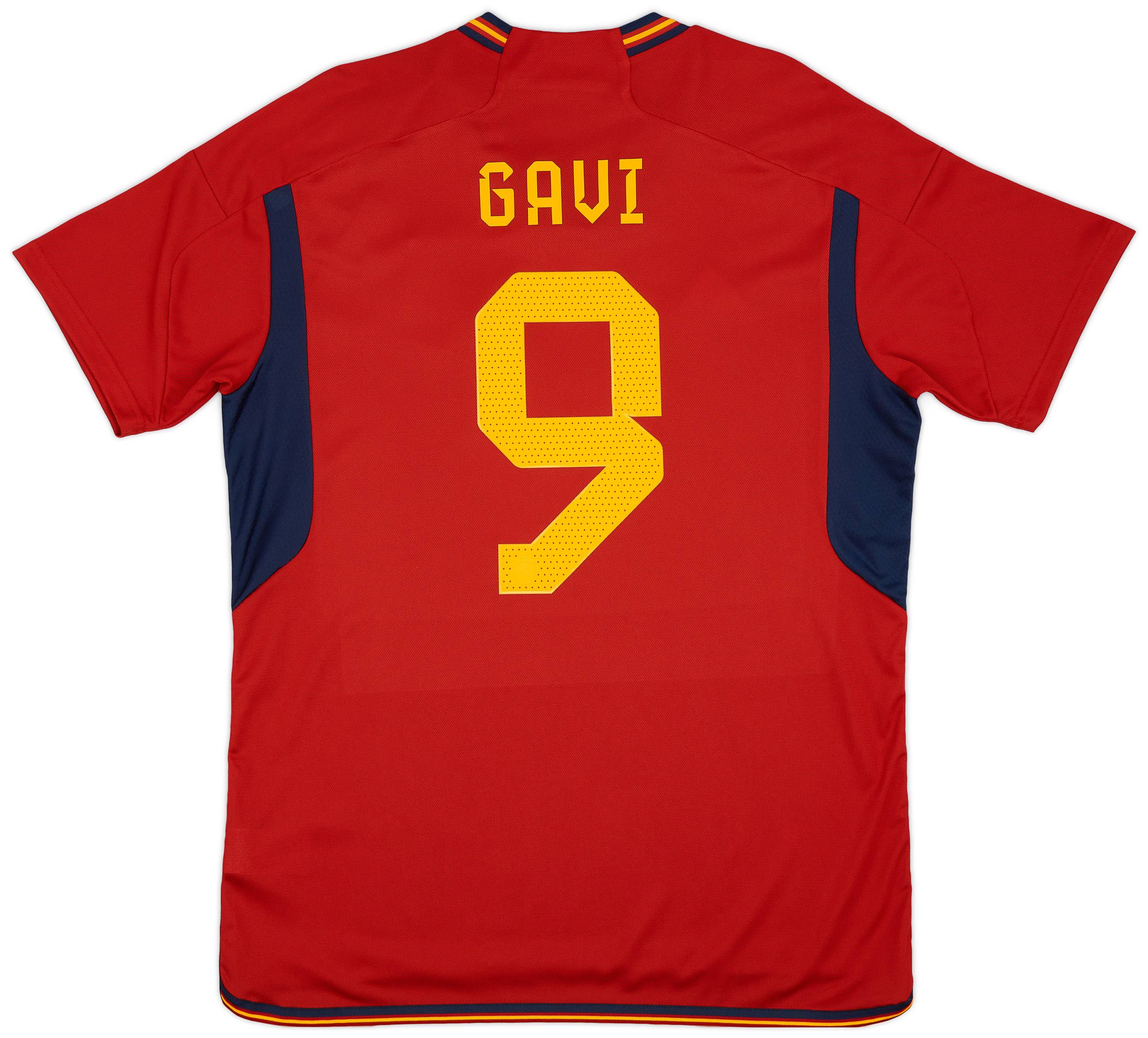 若者の大愛商品 2022-23 #9 Gavi Shirt Home Spain ウェア
