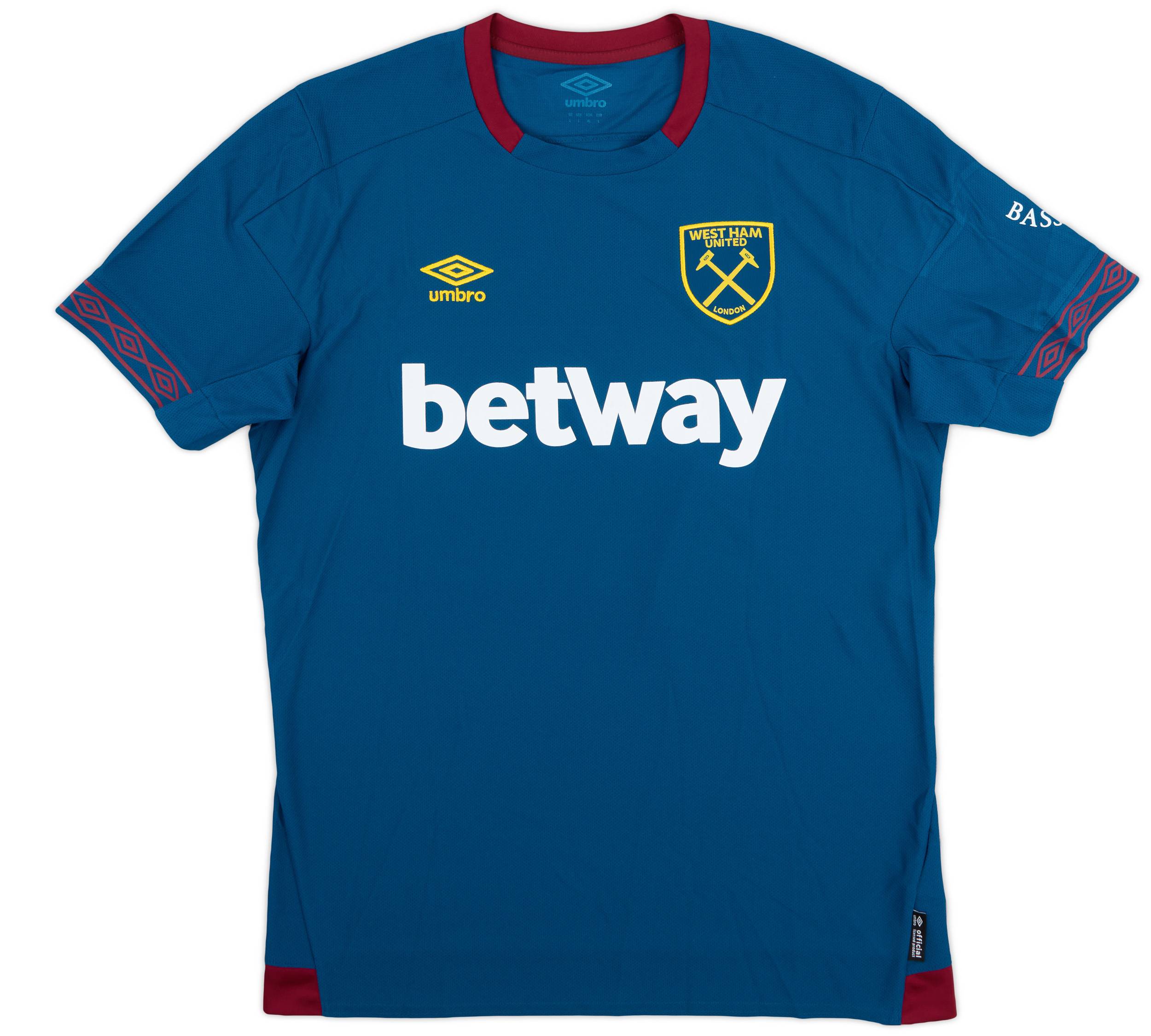 2018-19 West Ham Match Issue Away Shirt #25 (Balbuena)