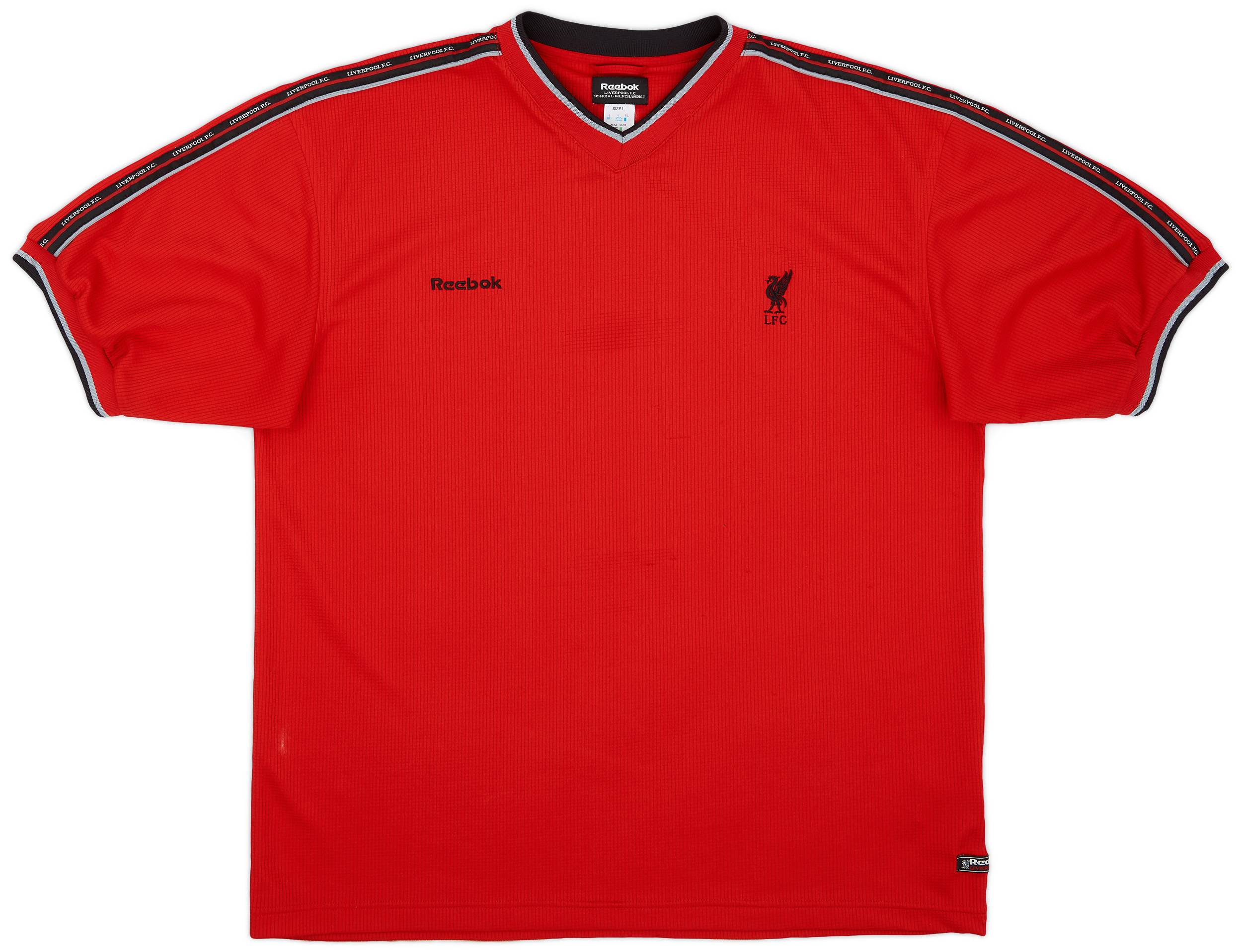 2002-04 Liverpool Reebok Training Shirt - 7/10 - (L)