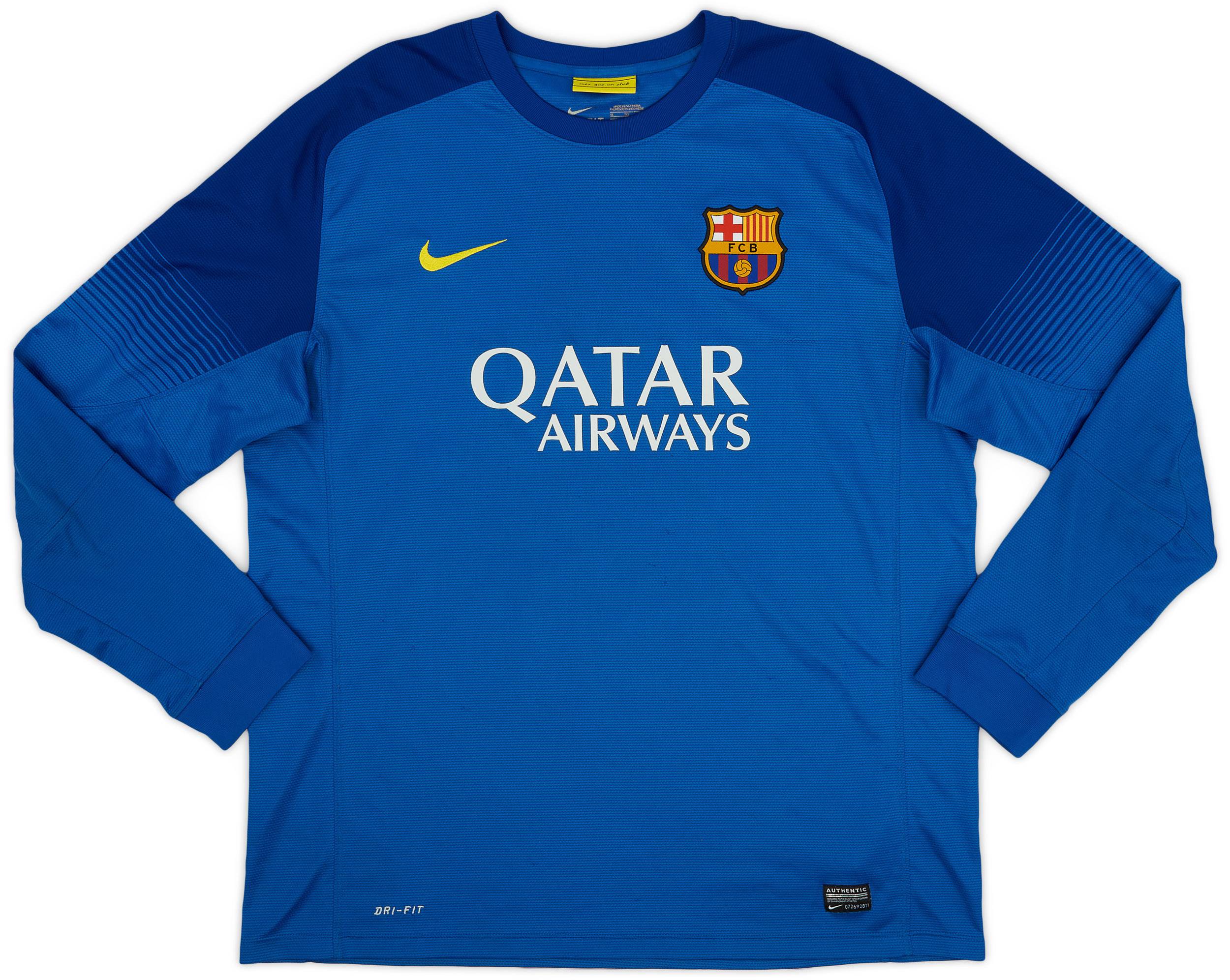 2013-14 Barcelona GK Shirt - 8/10 - (XL)
