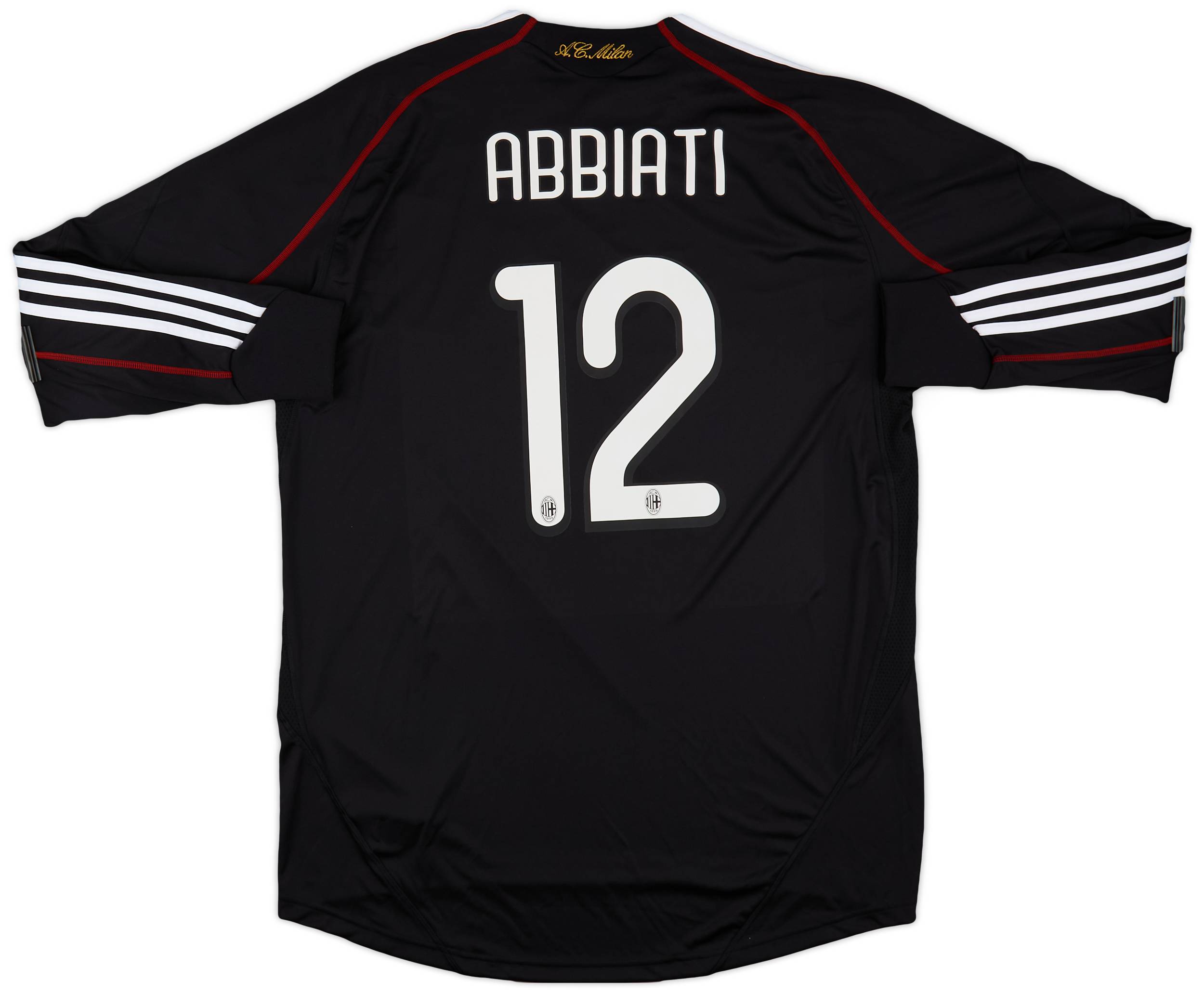 2009-10 AC Milan Match Issue GK Shirt Abbiati #12