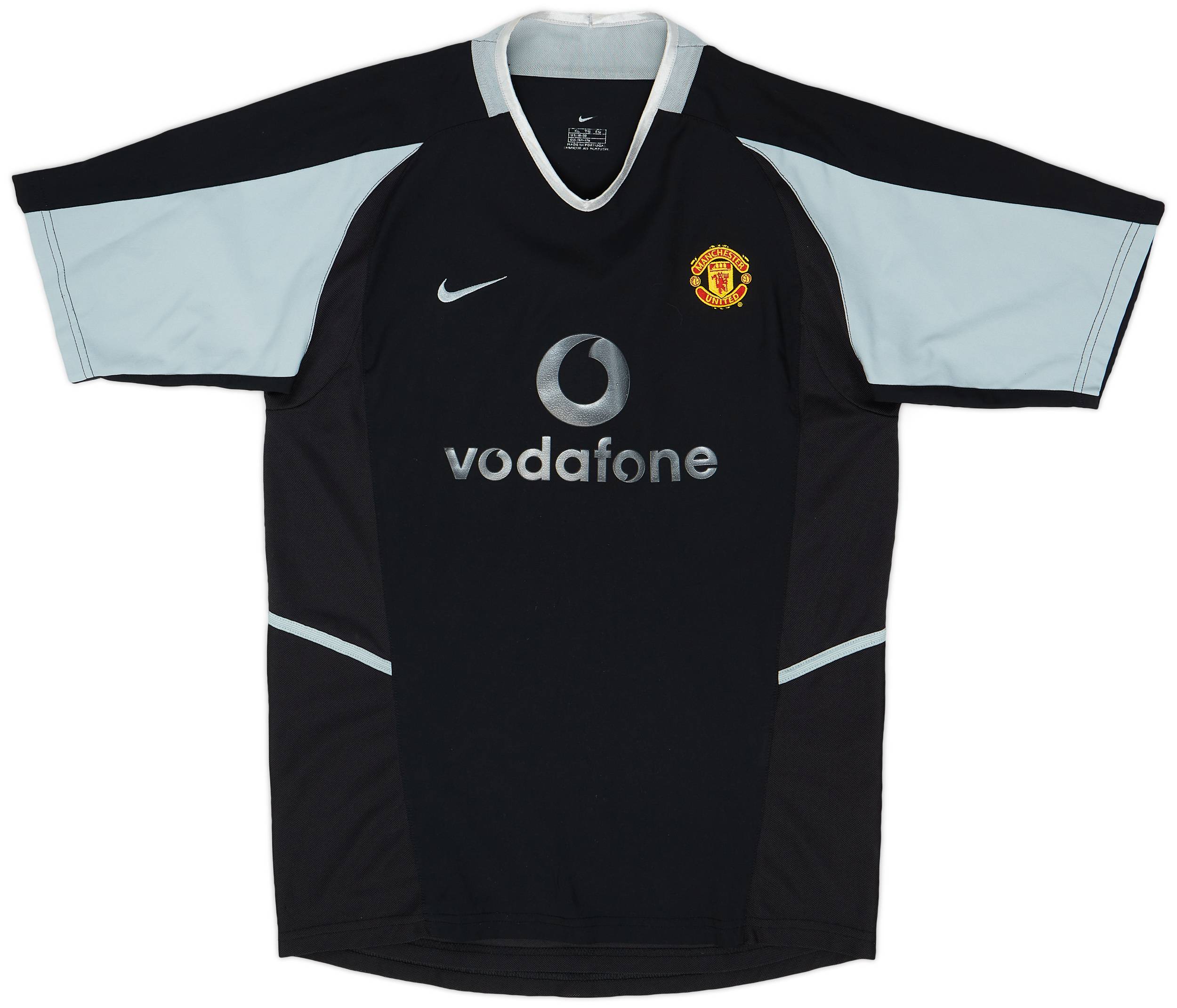 2002-04 Manchester United GK S/S Shirt - 8/10 - (XL.Boys)