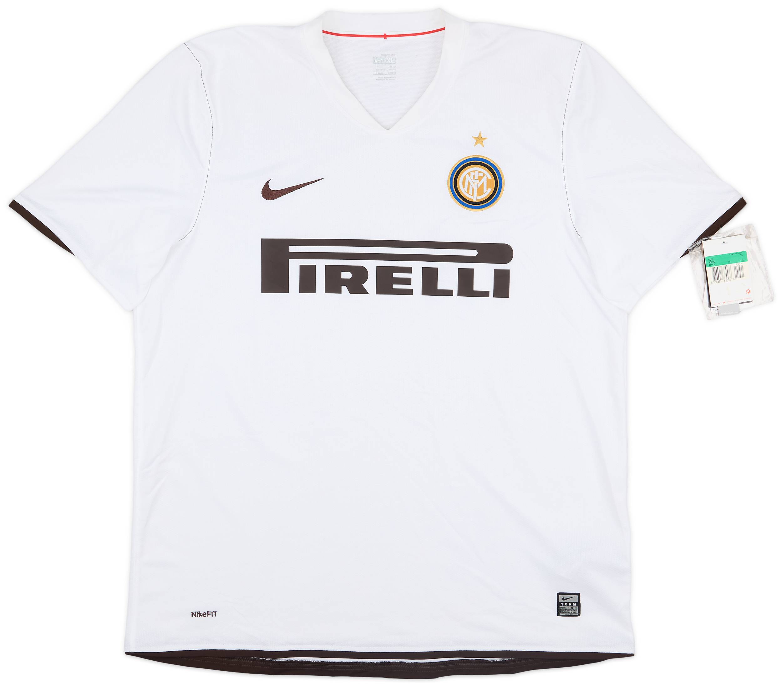 08-09 INTER MILAN ユニフォーム　NIKE　インテル　ナイキ NIKE - 08-09 INTER MILAN ユニフォーム NIKE インテル ナイキの