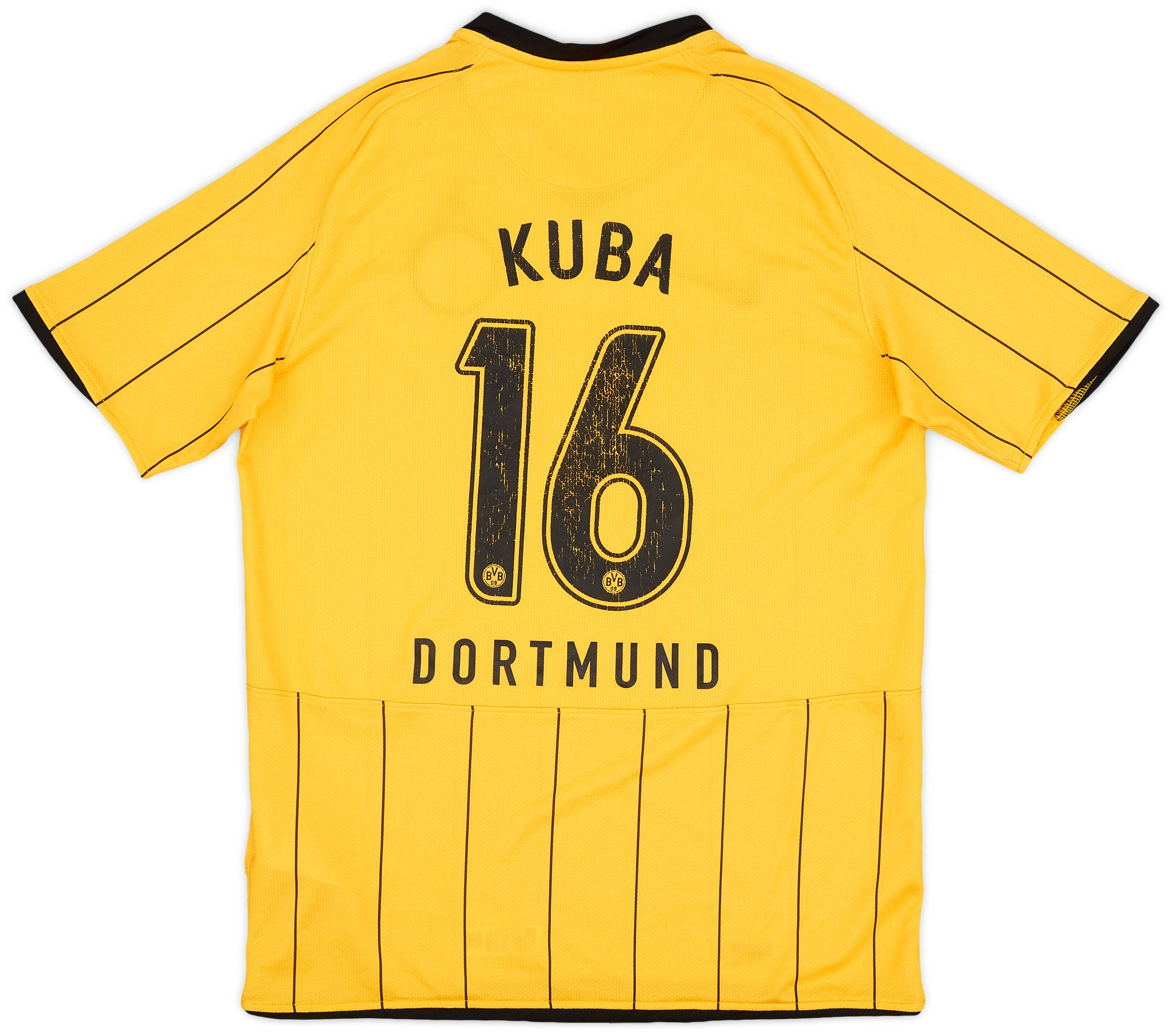 2008-09 Borussia Dortmund Home Shirt Kuba #16 - 5/10 - (XL.Boys)