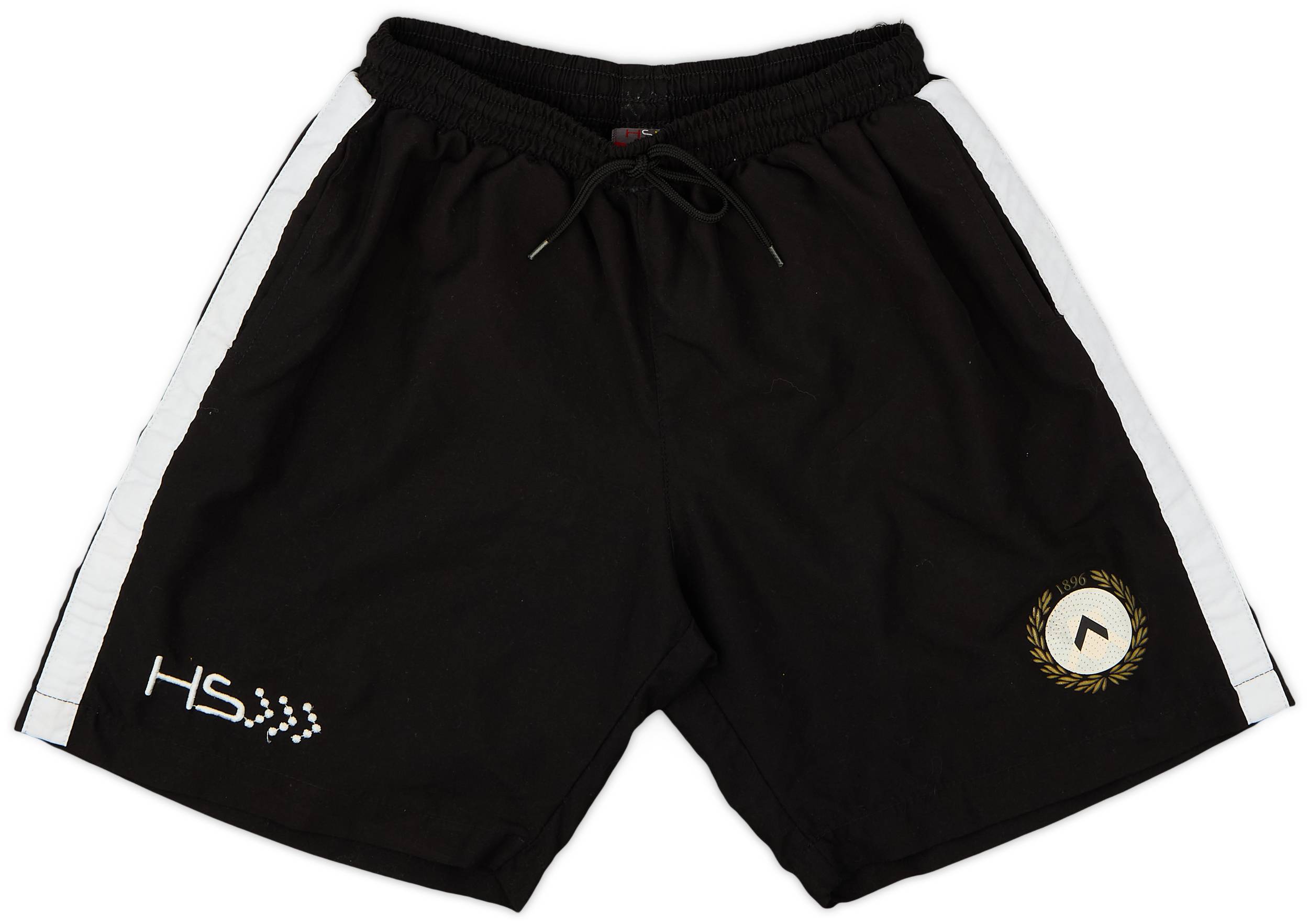2015-16 Udinese Home Shorts - 9/10 - (S)