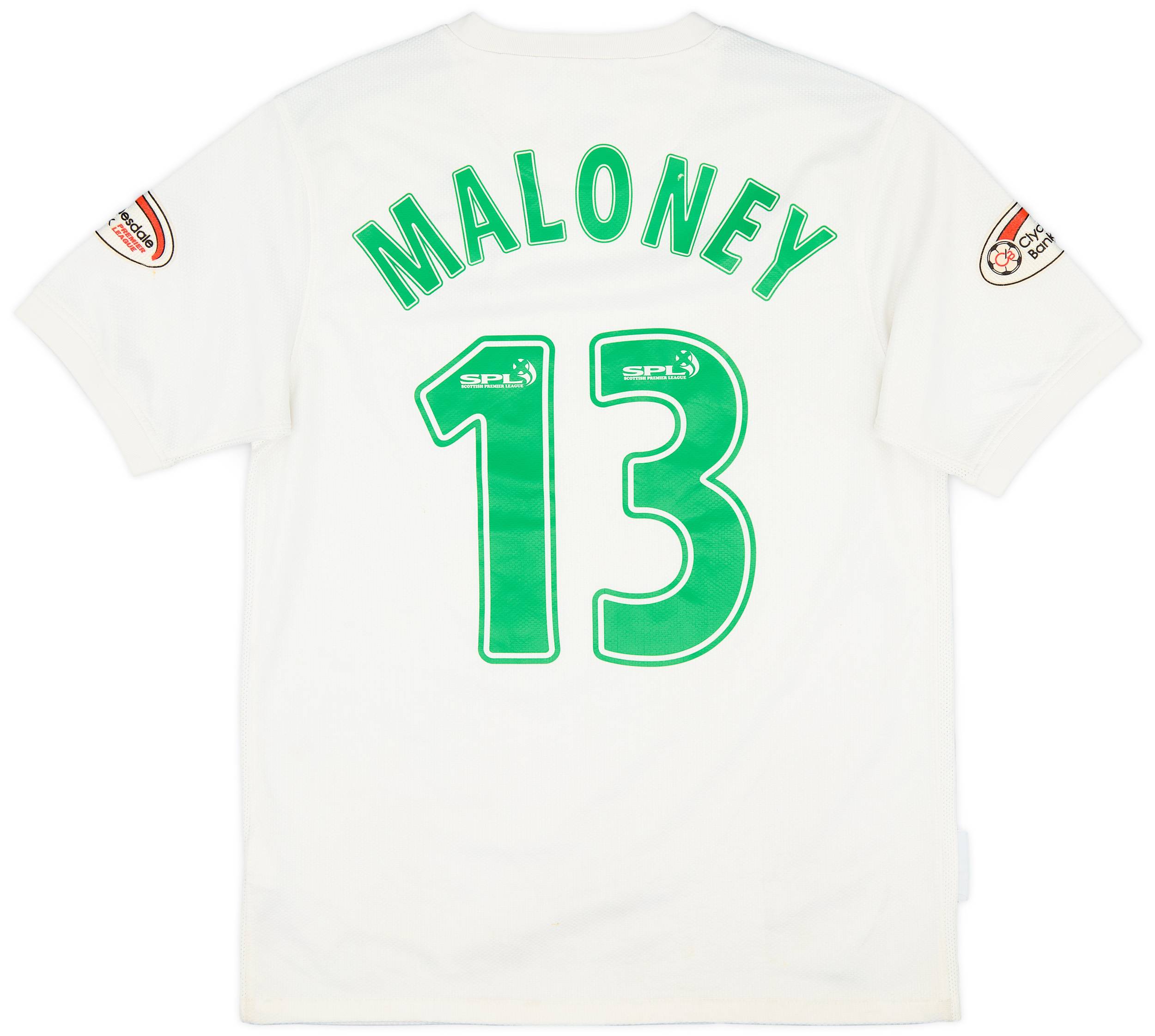 2009-10 Celtic Third Shirt Maloney #13 - 6/10 - (XL.Boys)