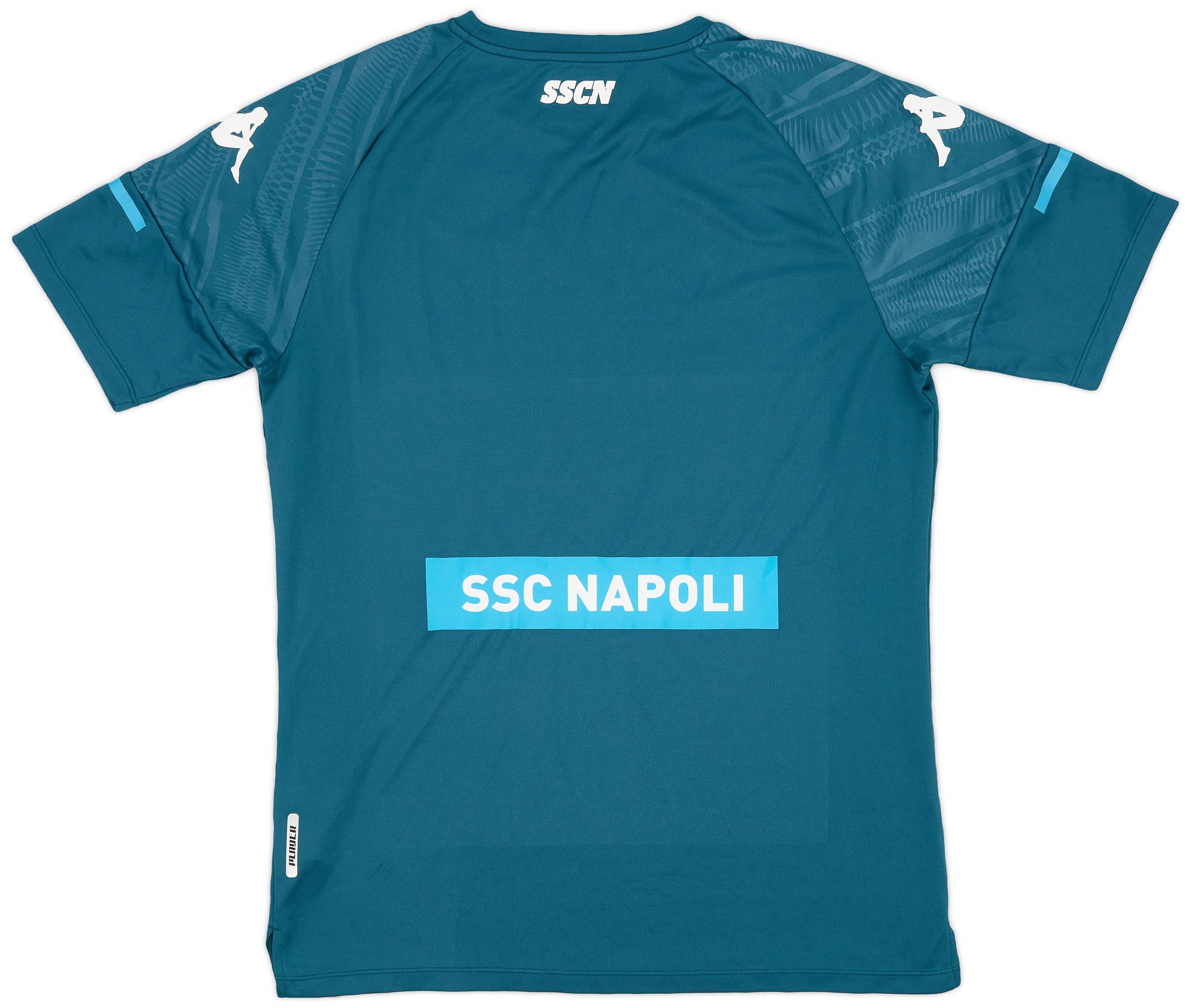 2020-21 Napoli Kappa Player Issue Training Shirt #13 - 9/10